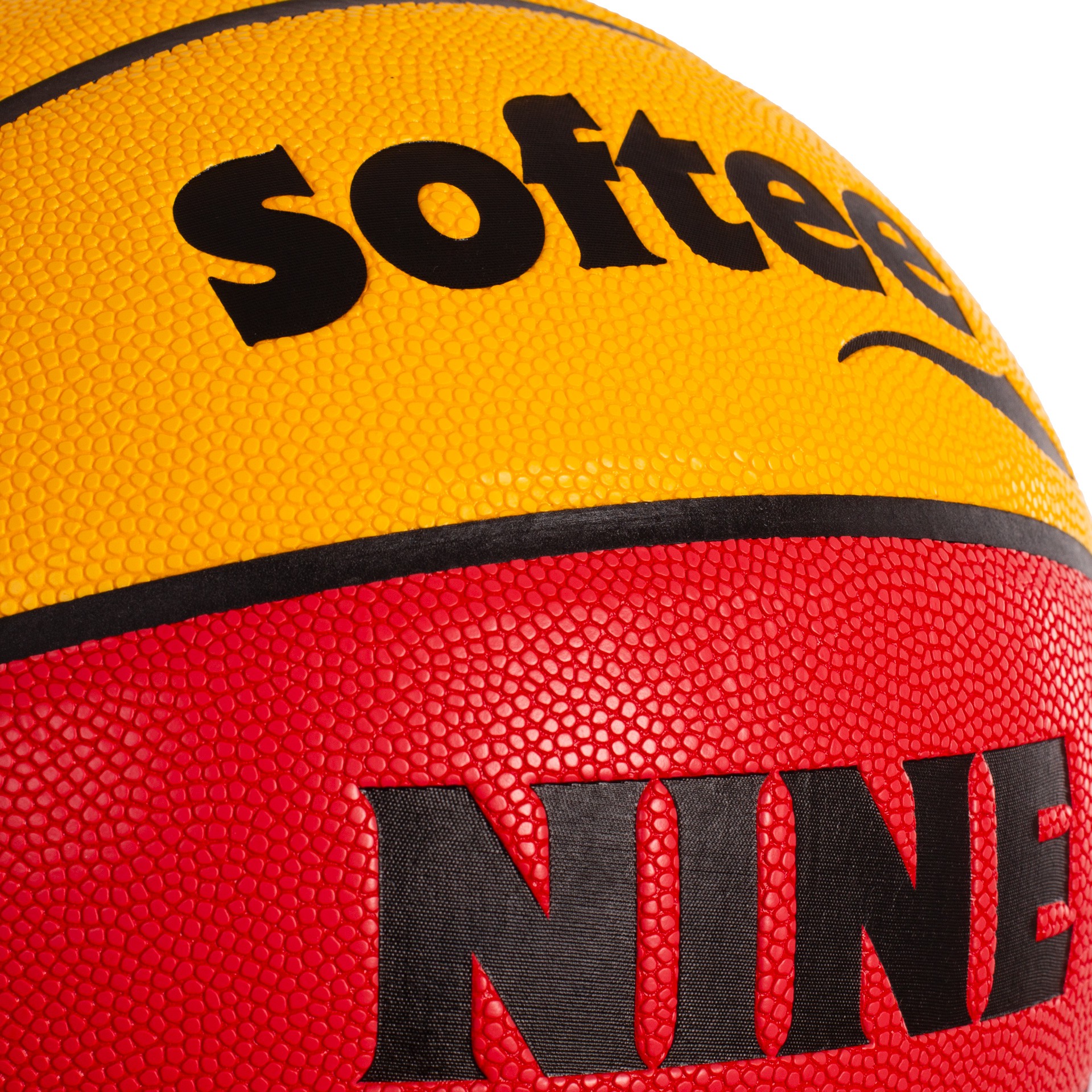 Balón baloncesto cuero softee nine -talla 9- - Imagen 2