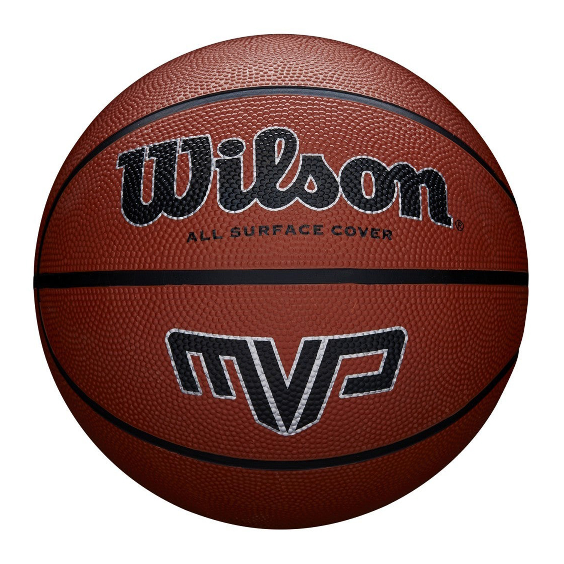 Balón baloncesto wilson mvp bskt brown - Imagen 2