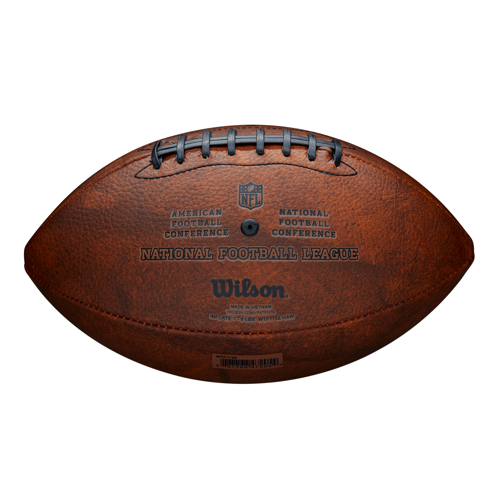 Balón fútbol americano wilson nfl off throwback 32 team - Imagen 5