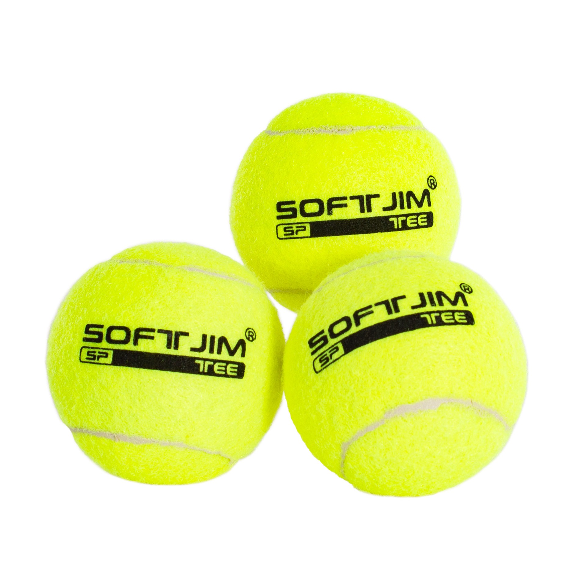 Bolsa 3 pelotas de tenis softee iniciación deluxe - Imagen 2