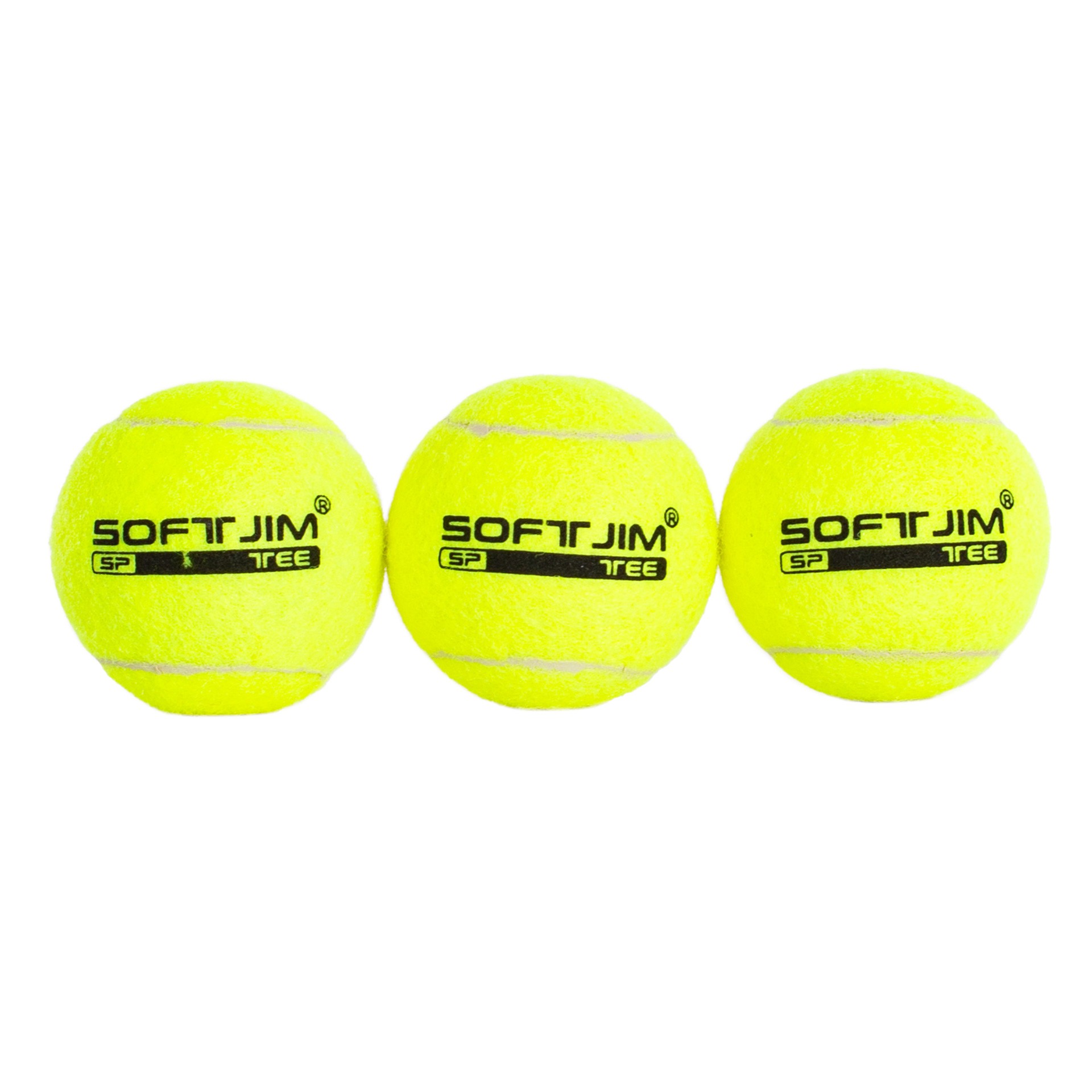 Bolsa 3 pelotas de tenis softee iniciación deluxe - Imagen 3