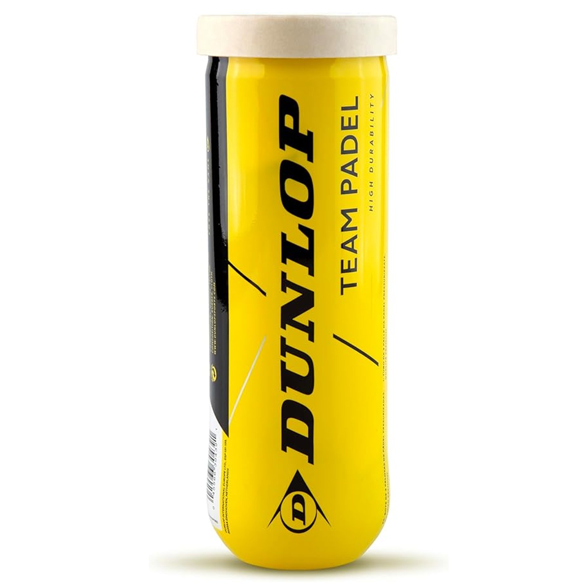 Bote de 3 pelotas de pádel dunlop team padel d pb - Imagen 2