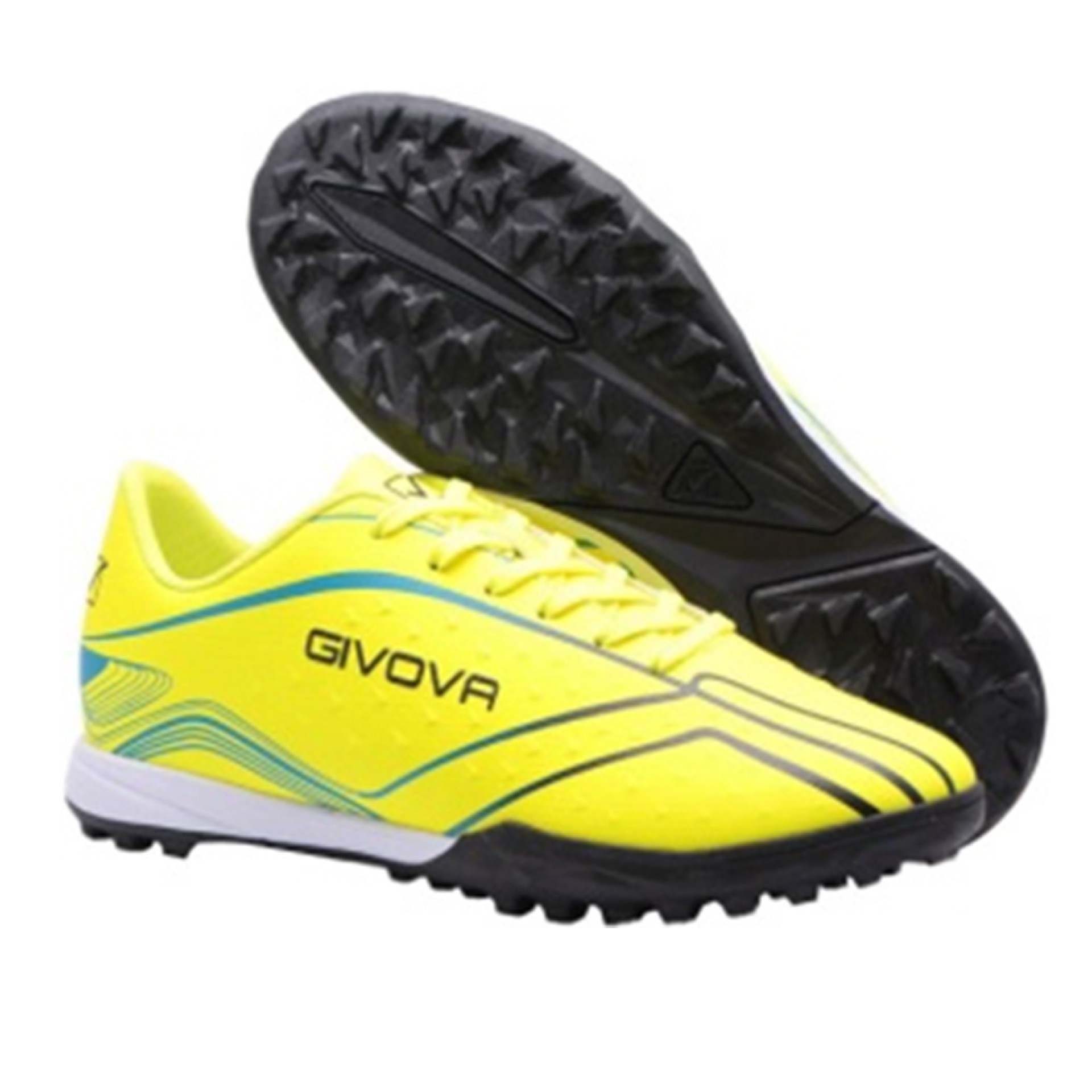 Caja de 12 pares de botas de fútbol givova chiaia junior tf-j1