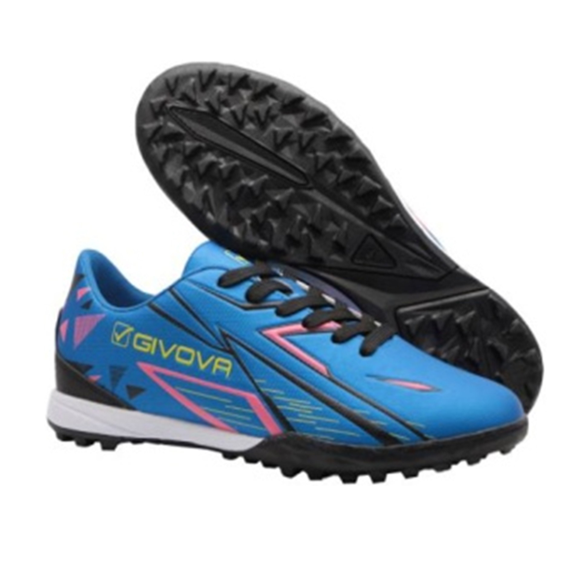 Caja de 12 pares de botas de fútbol givova porto tf-j2 junior