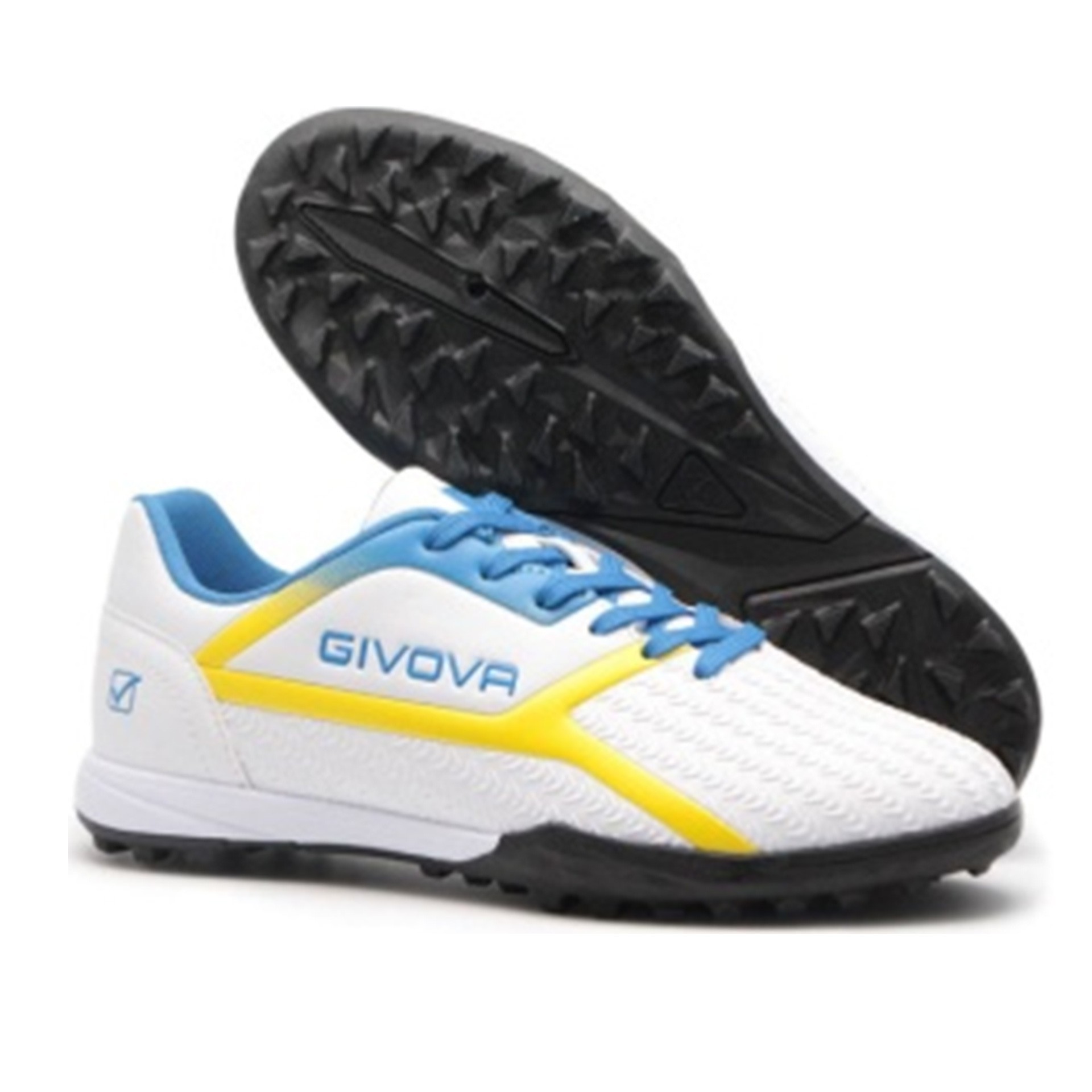 Caja de 12 pares de botas de fútbol givova sangiu tf-j1 junior