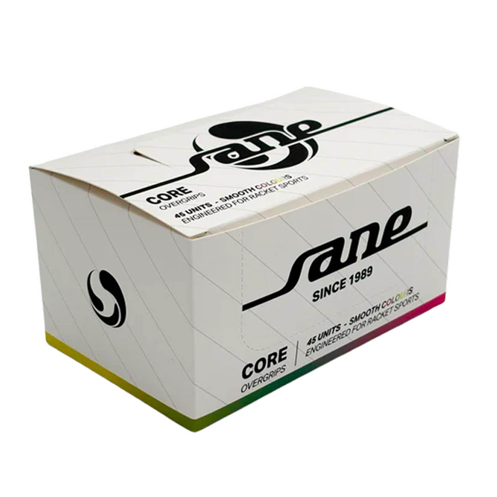 Caja de 45 overgrips sane core lisos multicolor - Imagen 4