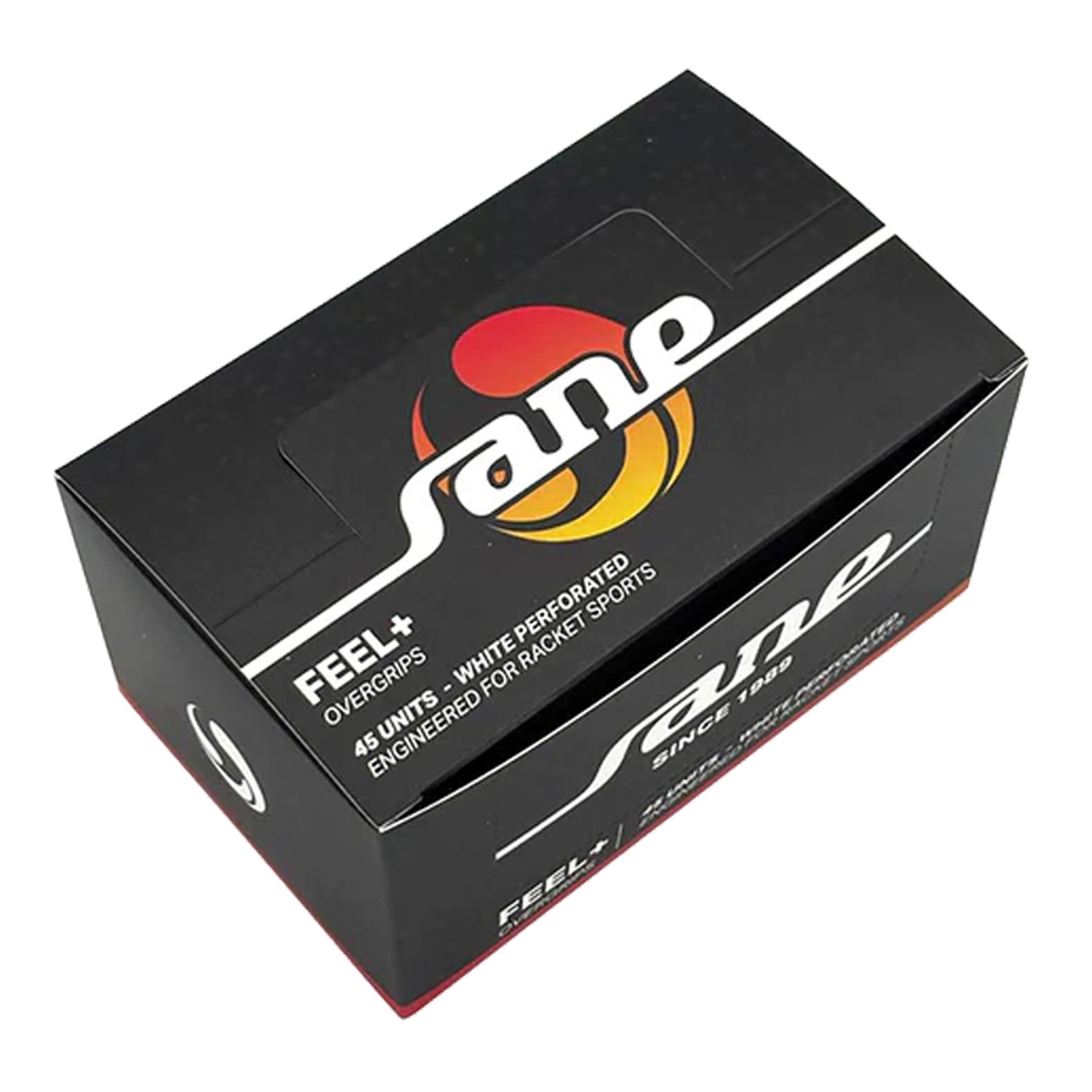 Caja de 45 overgrips sane feel perforados blancos - Imagen 4
