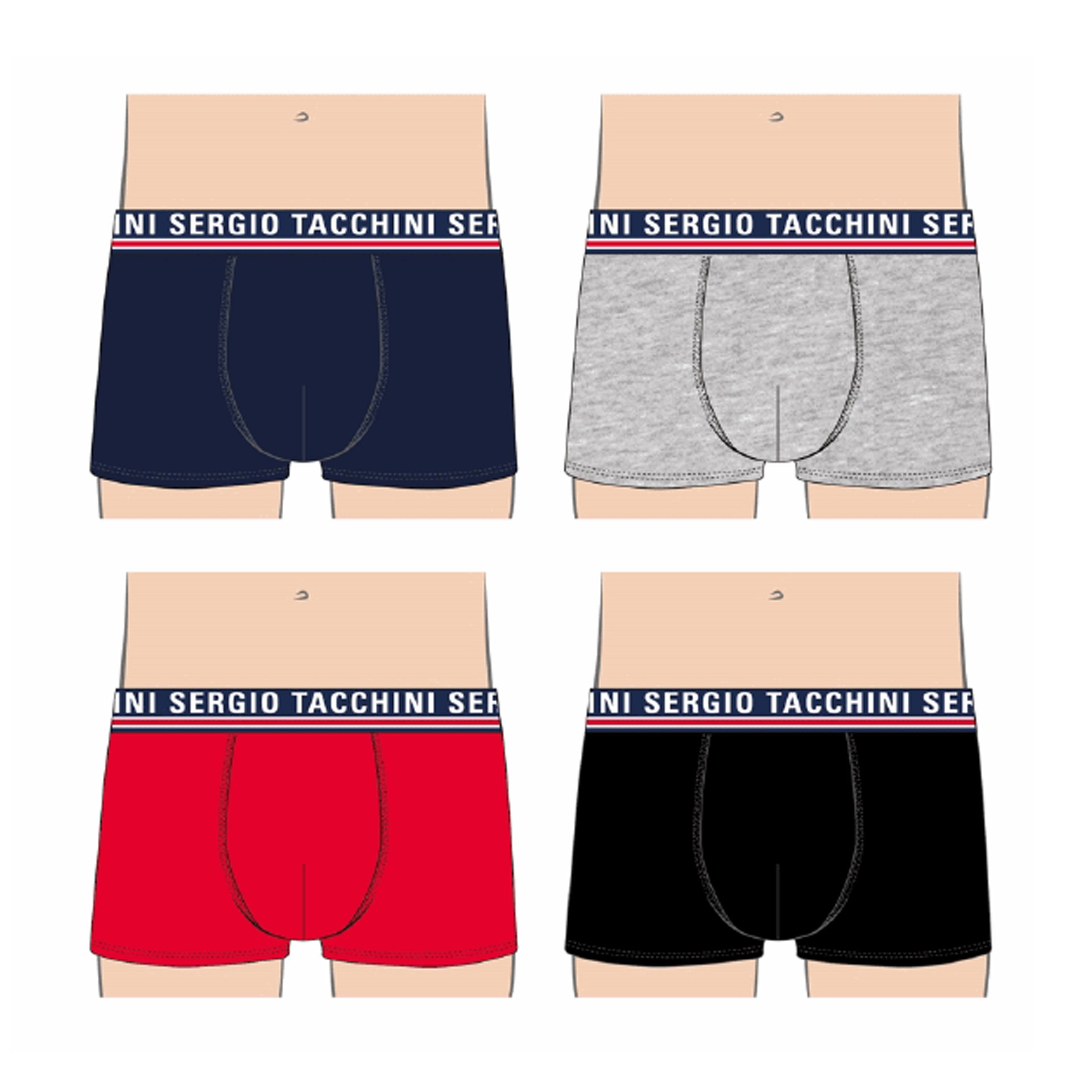 Caja de 48 boxers garcon tacchini 82892190 - Imagen 2