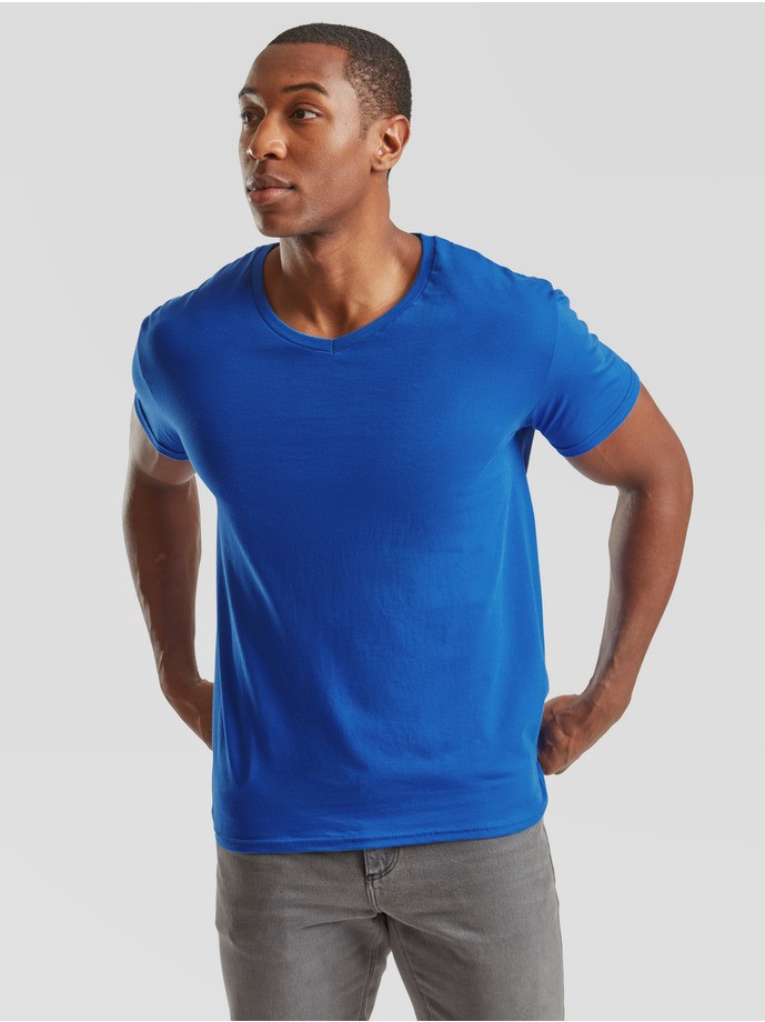Camiseta fruit of the loom iconic 150 v-neck t - Imagen 8