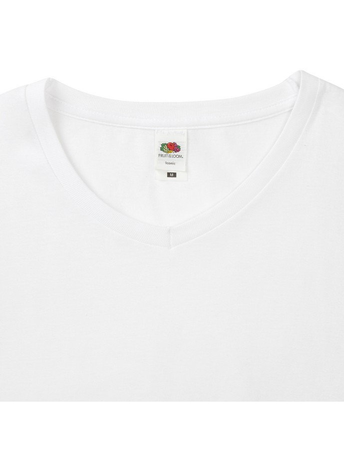 Camiseta fruit of the loom iconic 150 v-neck t - Imagen 18