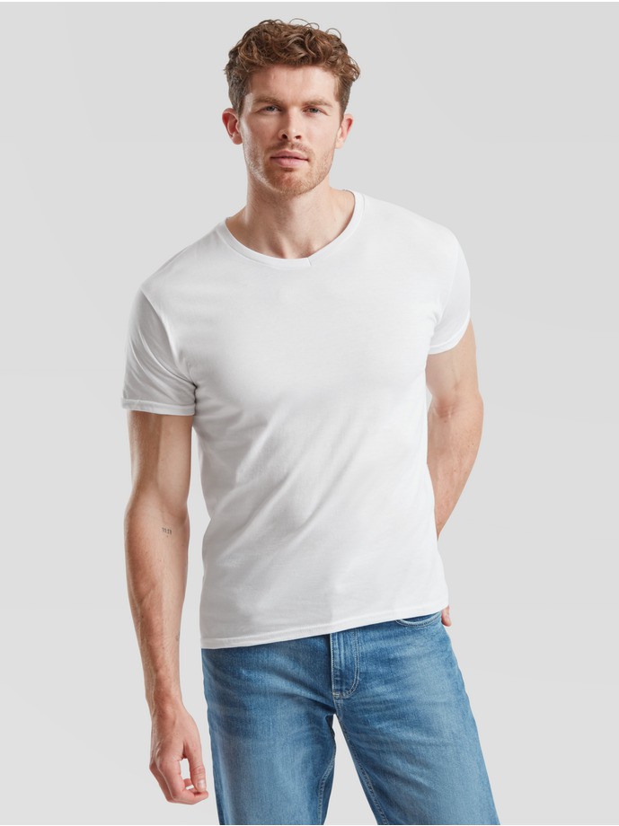 Camiseta fruit of the loom iconic 150 v-neck t - Imagen 22