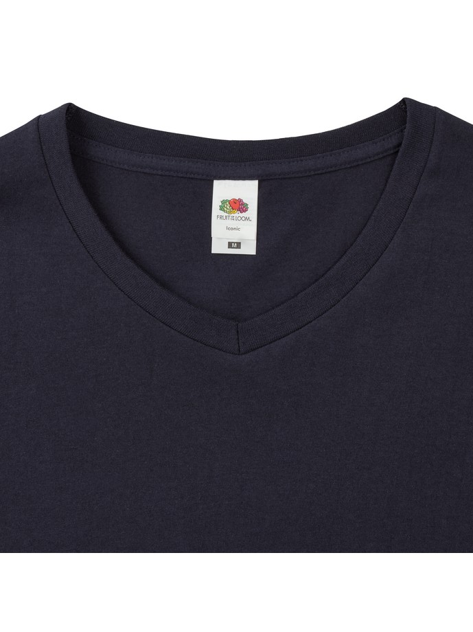 Camiseta fruit of the loom iconic 150 v-neck t - Imagen 6