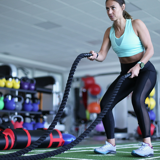 Cuerda entrenamiento funcional con gancho en el extremo - Imagen 3