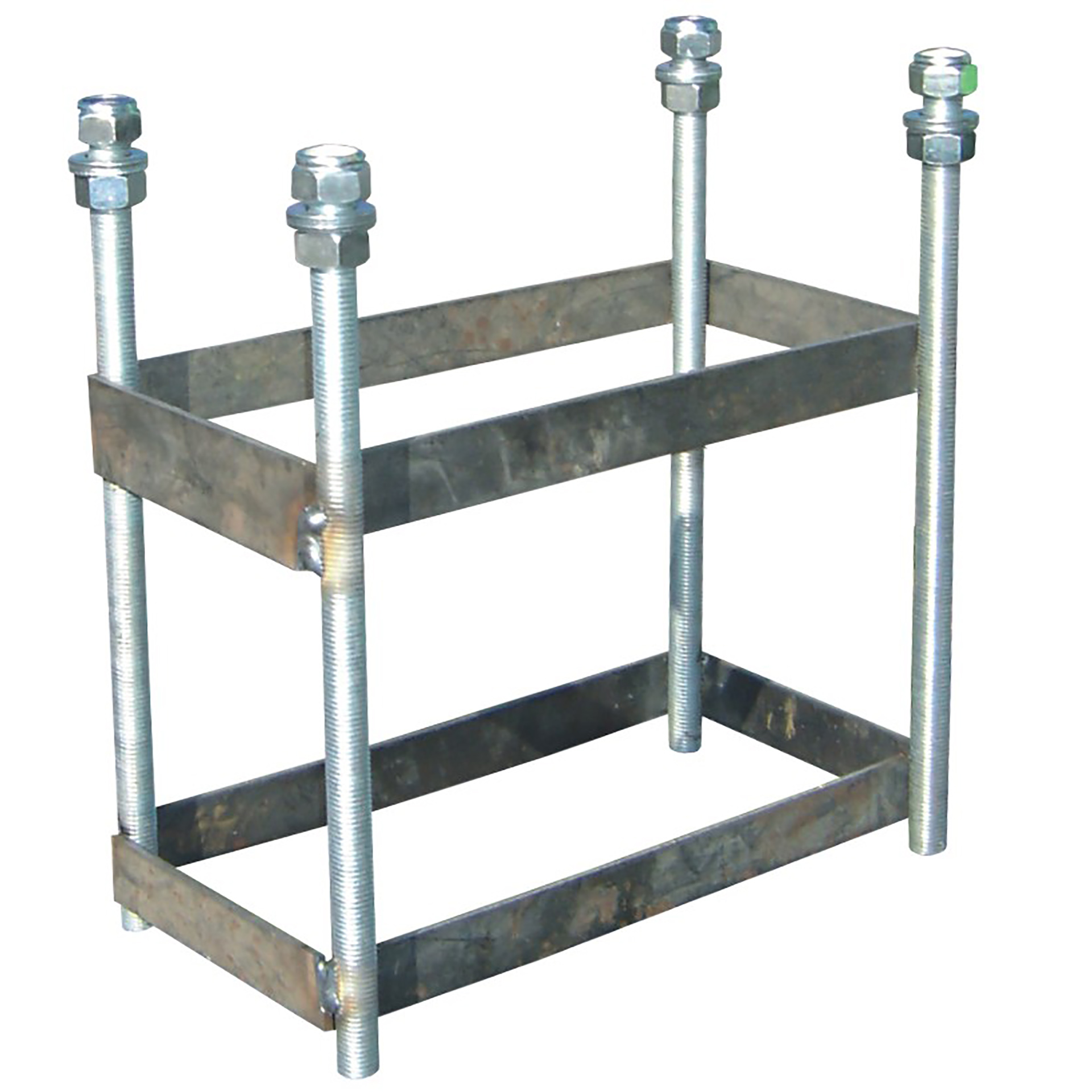 Jgo canastas antivandalicas baloncesto new tubo 114 mm galvanizadas -incluye aros, redes y tableros- - Imagen 3
