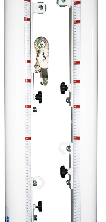 Juego de 2 postes multialturas aluminio tubo de 90mm fijos - Imagen 4