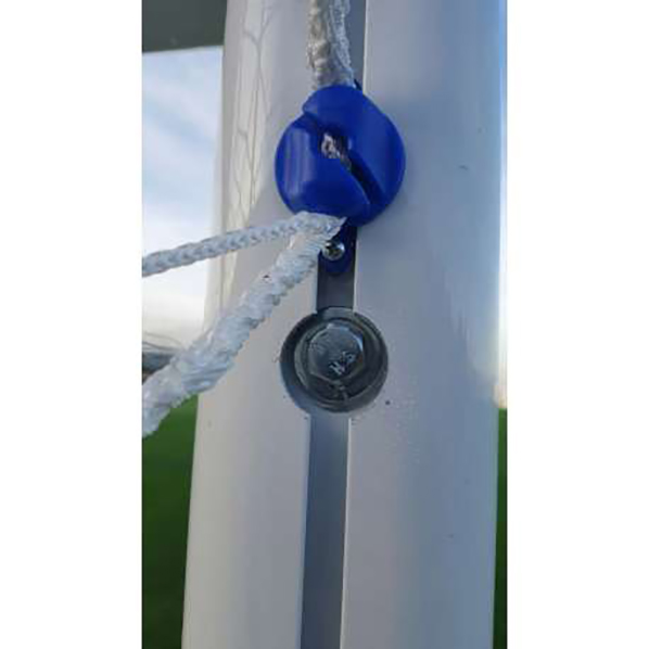 Juego porterías aluminio fútbol 7 90 mm fijas - Imagen 3