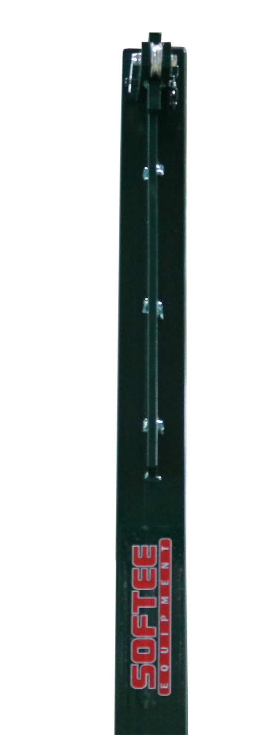 Juego postes voleibol metálicos cuadrados 80x80mm trasladables - Imagen 3