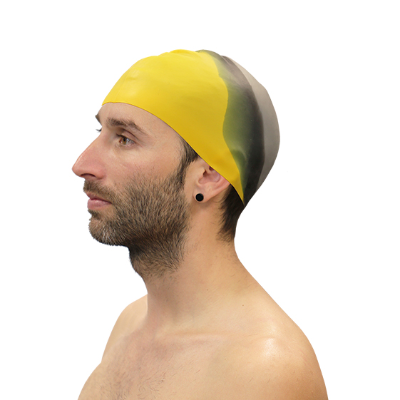 Lote 10 gorros natación silicona multicolor surtido - Imagen 6