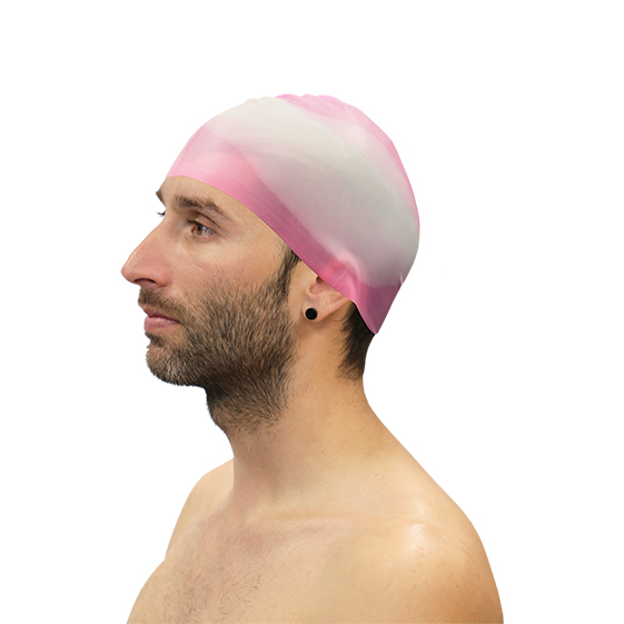Lote 10 gorros natación silicona multicolor surtido - Imagen 4
