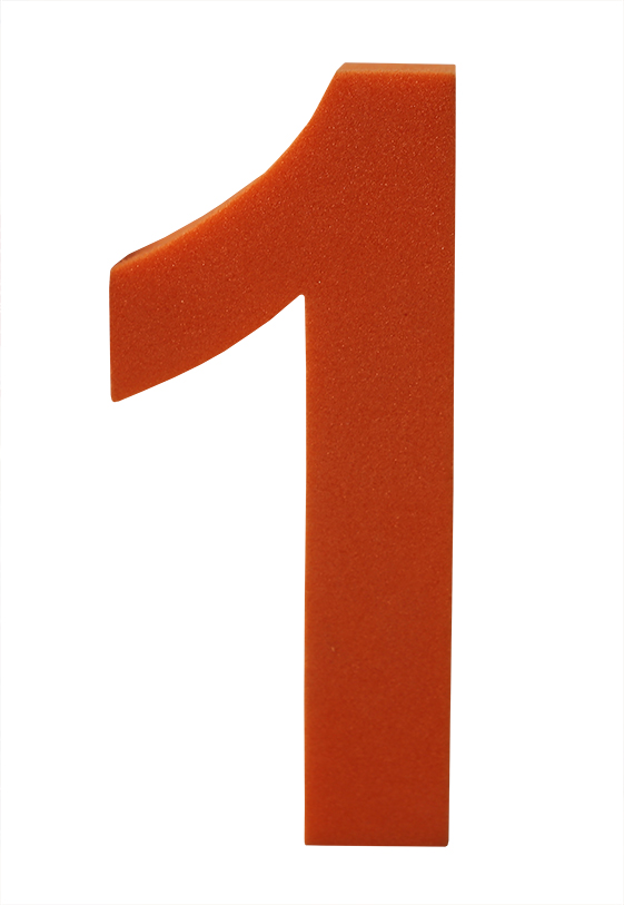 Lote 5 minitapices numeros colores variados - Imagen 6