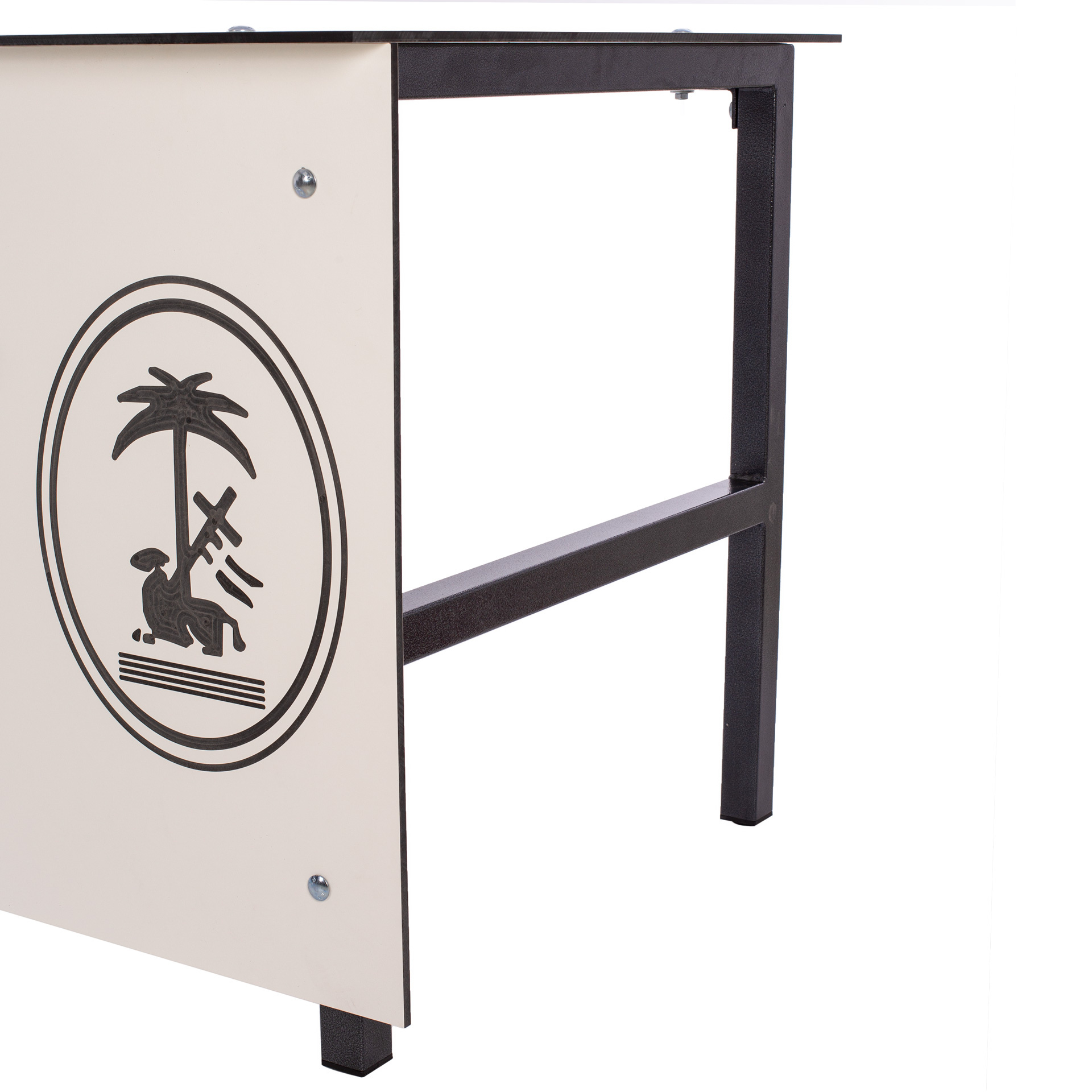 Mesa anotadores basic fenólico 8mm blanco personalizable - Imagen 4