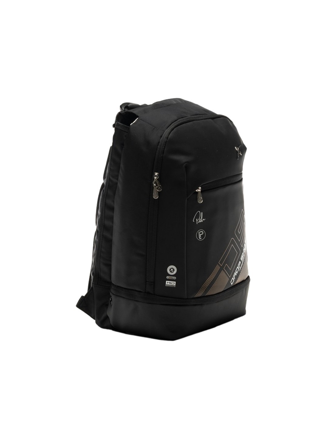 Mochila drop shot pablo lima bentor negro - Imagen 5