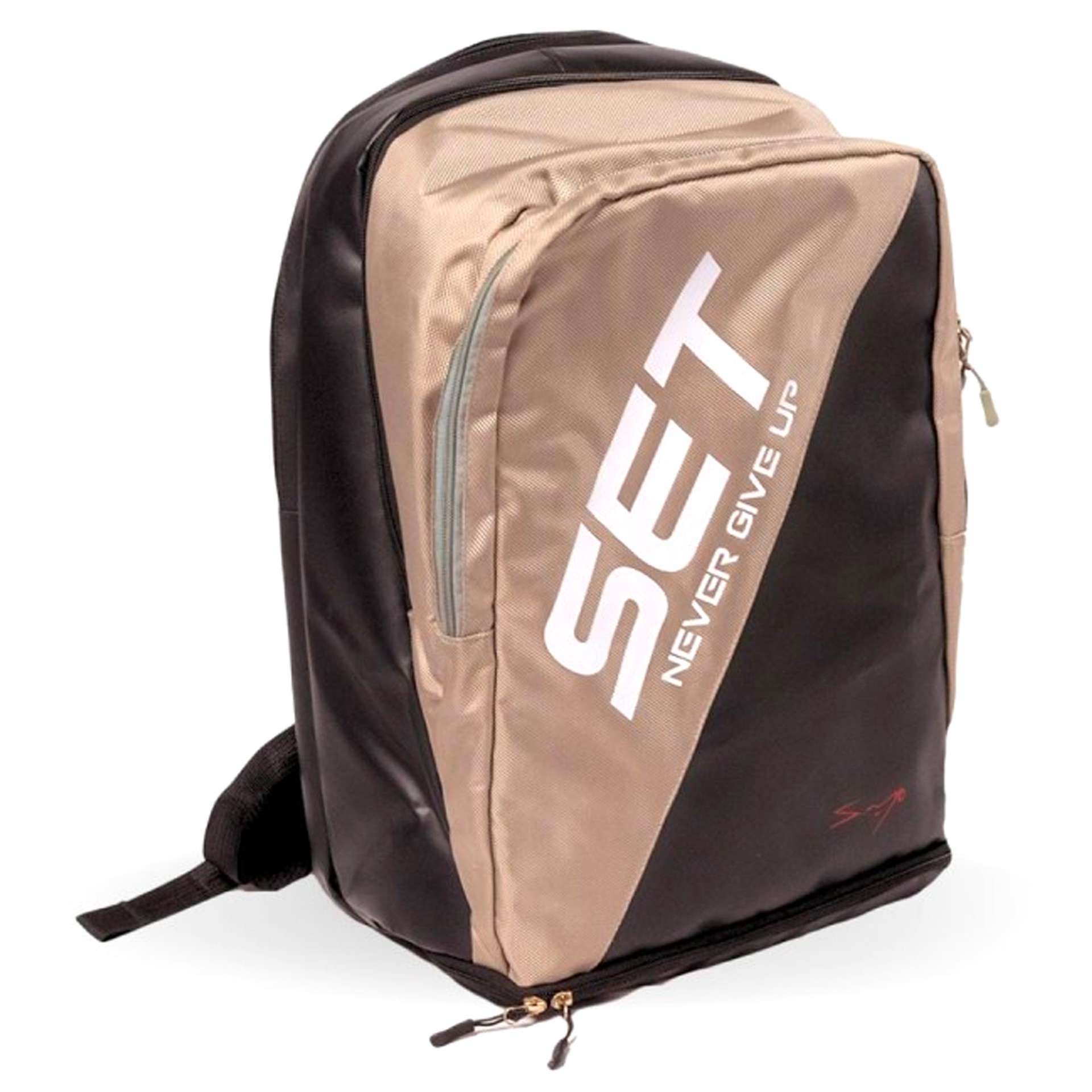 Mochila set sanyo piel platinum