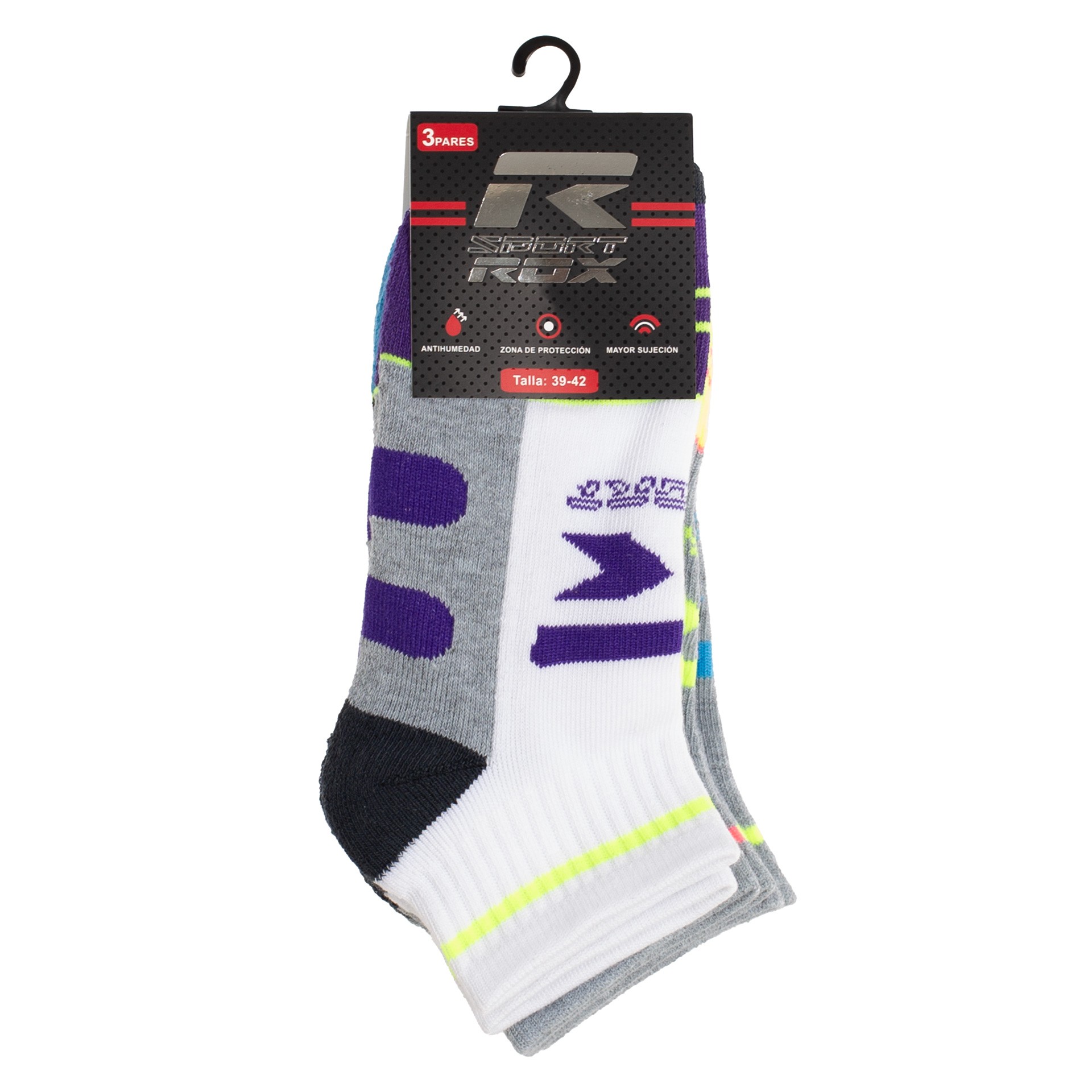 Pack 3 calcetines rox r-siroco 2.0
