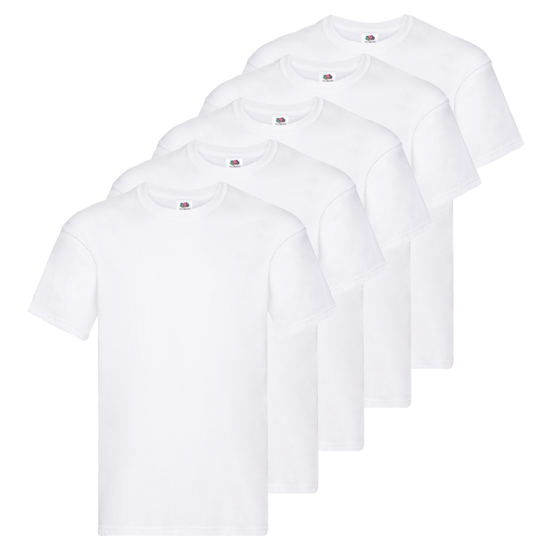 Pack de 5 camisetas fruit of the loom original t - Imagen 3