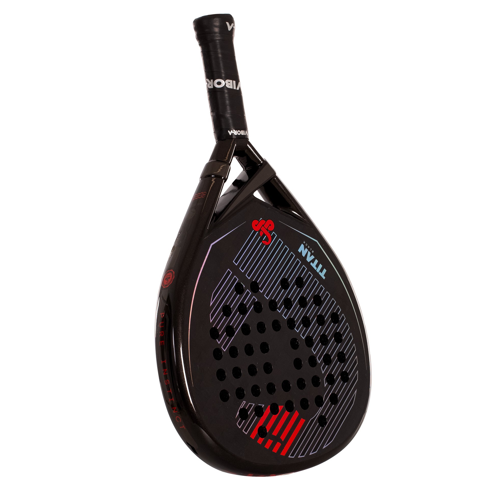 Pack pala de pádel vibor-a titan 15k black twill - Imagen 3