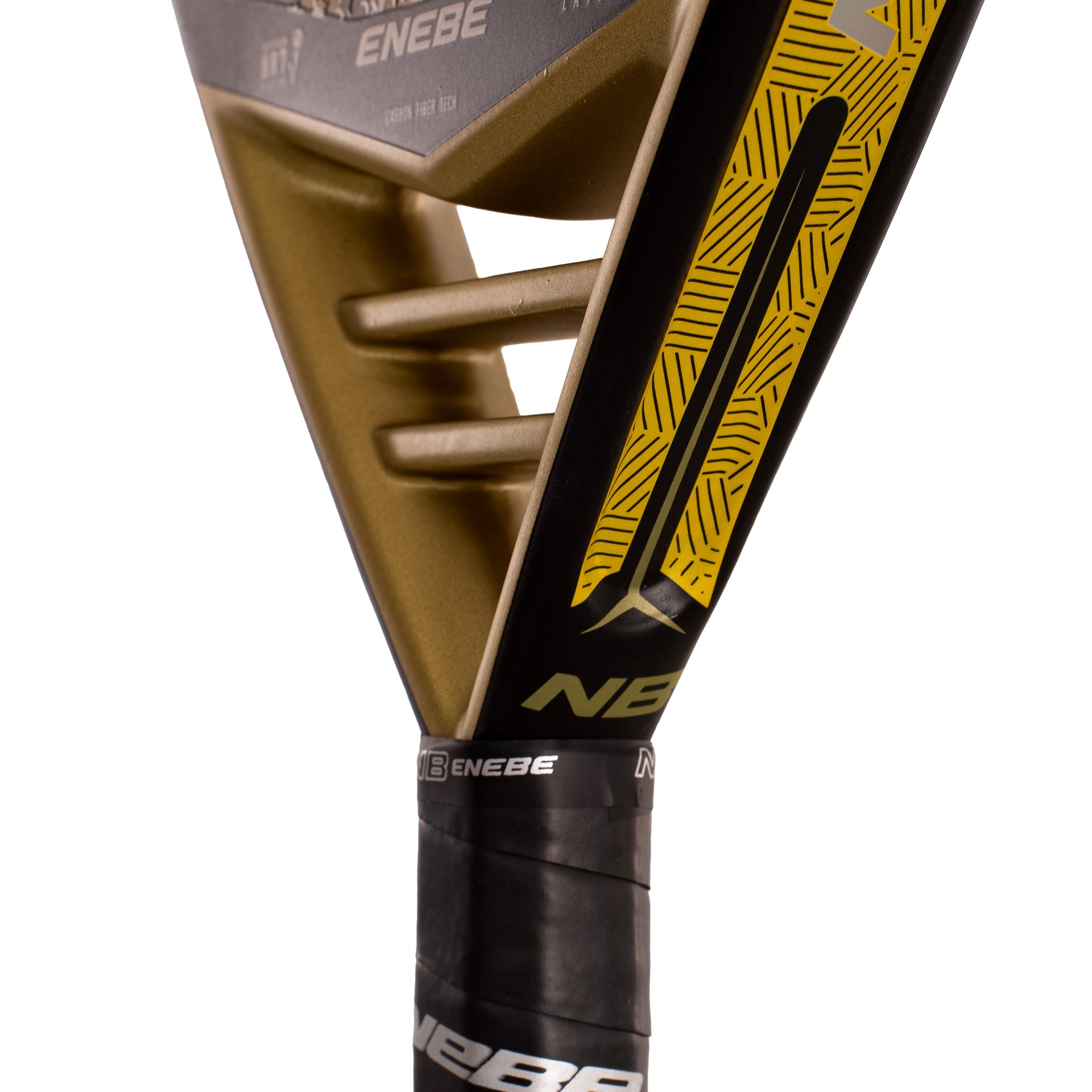 Pala de pádel enebe mustang pro carbon gold 15k - Imagen 6