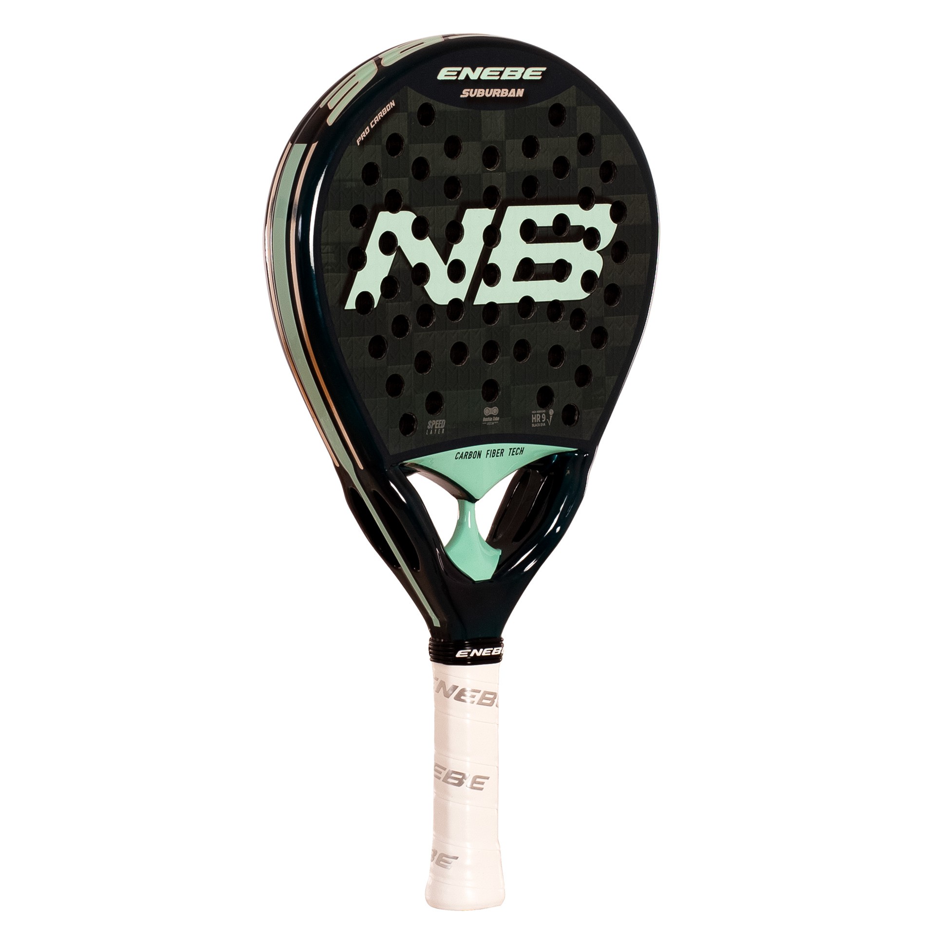Pala de pádel enebe suburban green 12k - Imagen 7