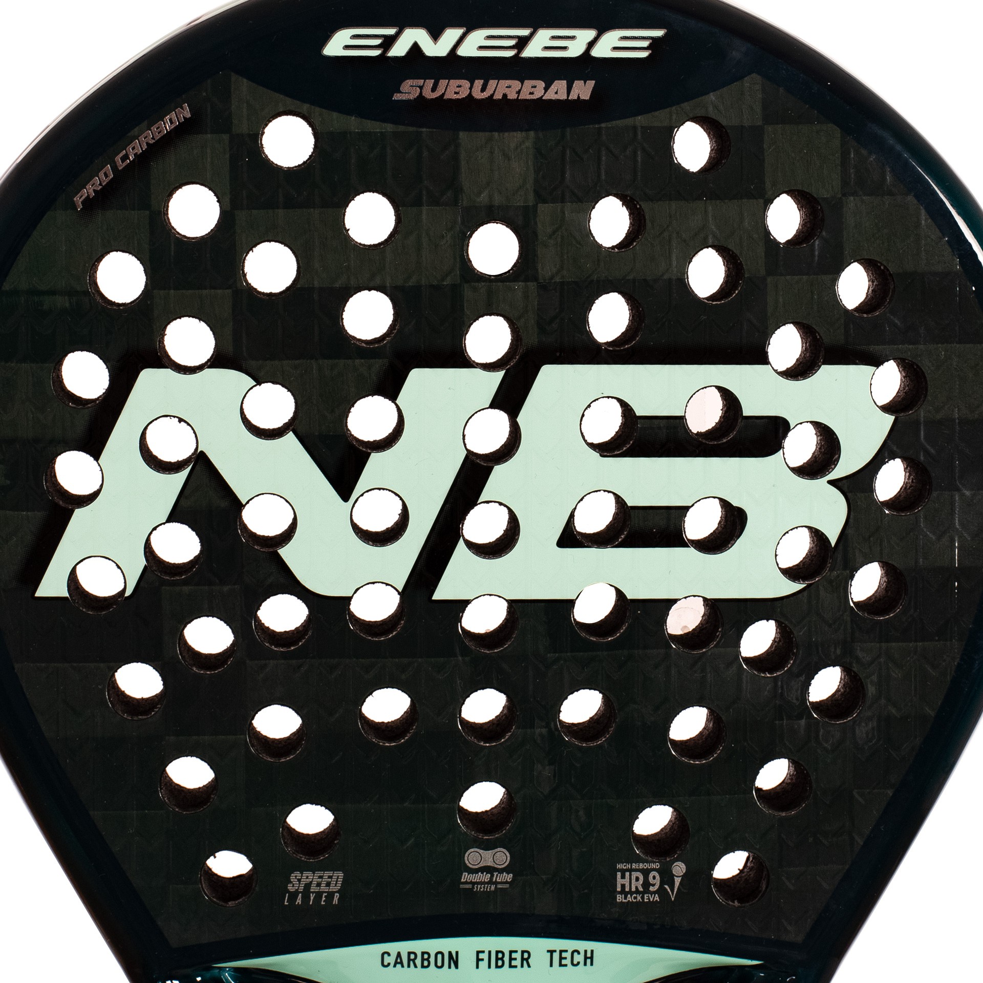 Pala de pádel enebe suburban green 12k - Imagen 2