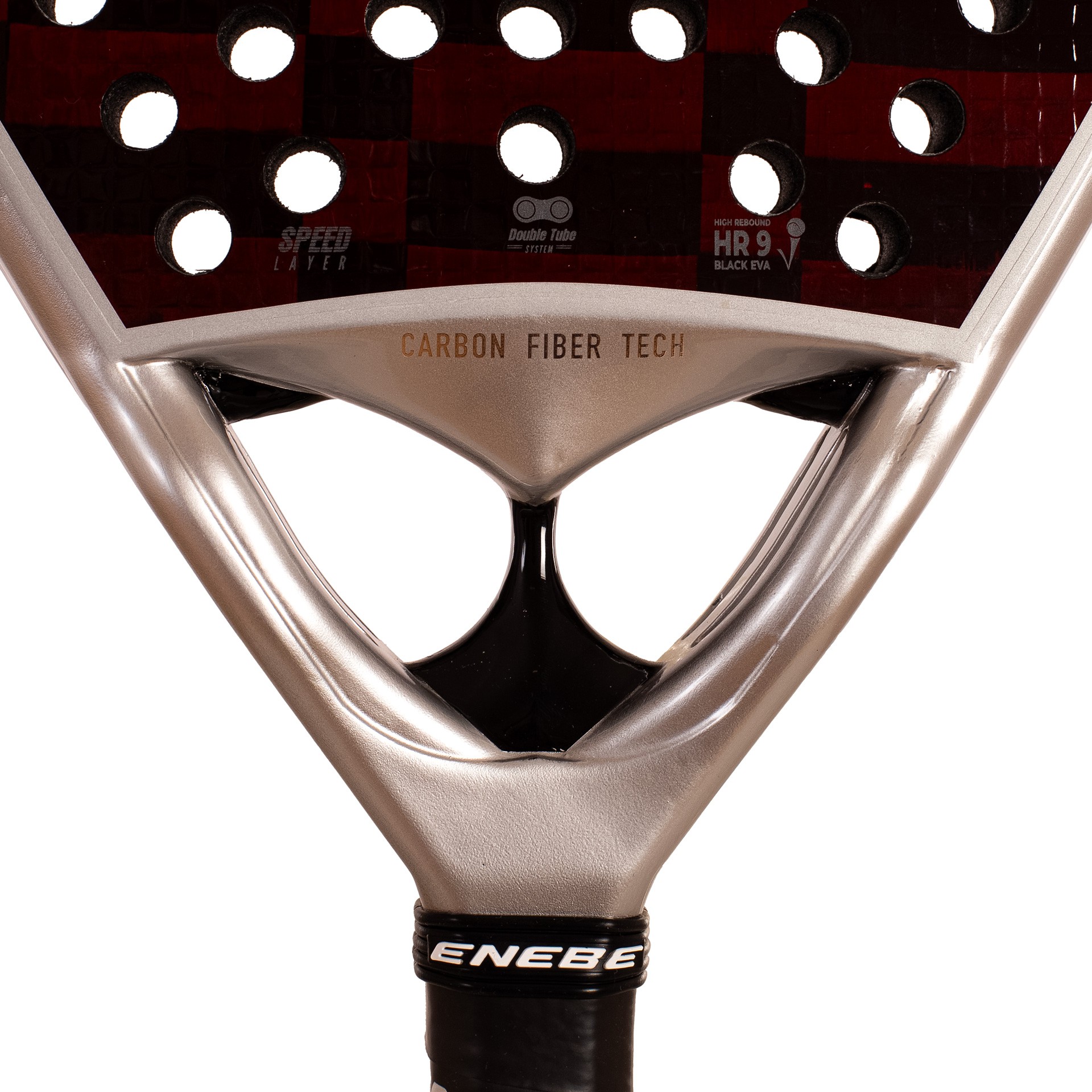 Pala de pádel enebe suburban red 12k - Imagen 5