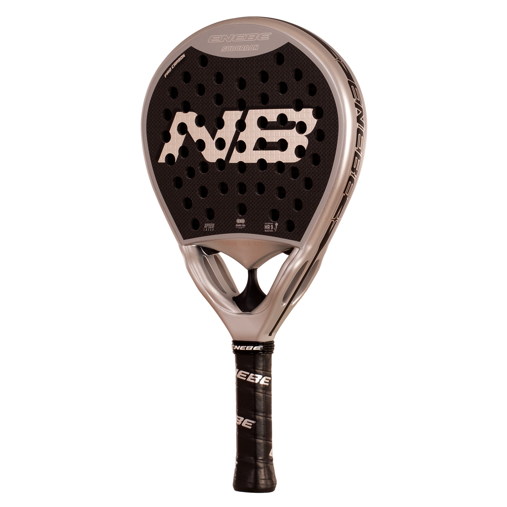 Pala de pádel enebe suburban silver 3k - Imagen 3
