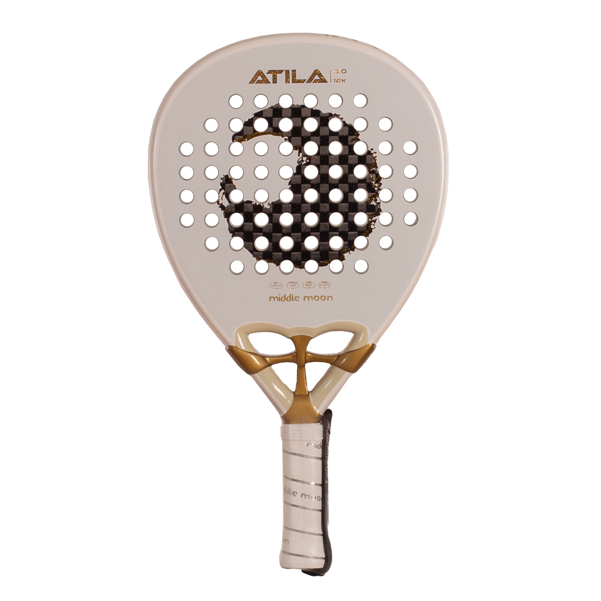 Pala de pádel middle moon atila 3.0 12k - Imagen 2