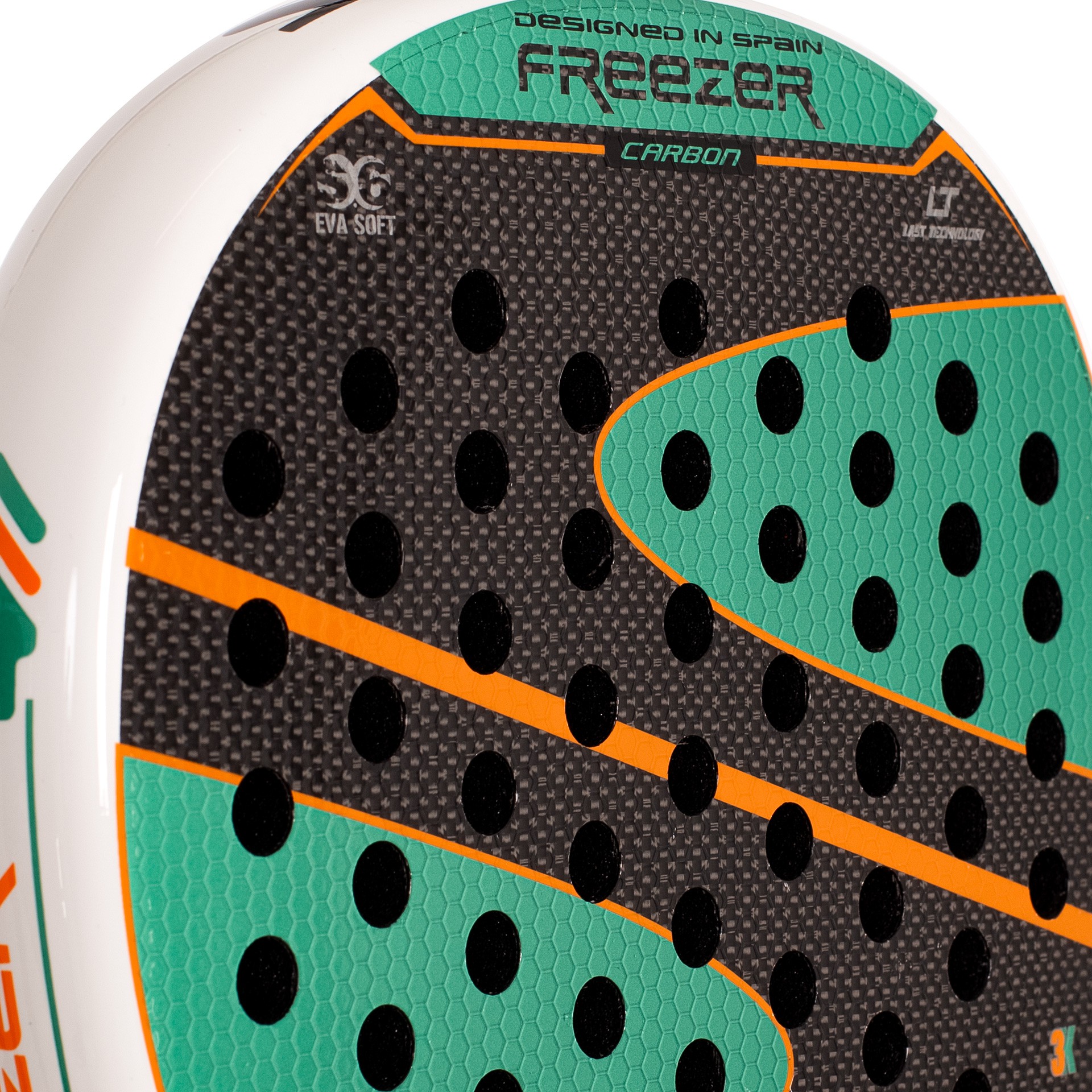 Pala de pádel softee freezer carbon 3k verde sft - Imagen 7