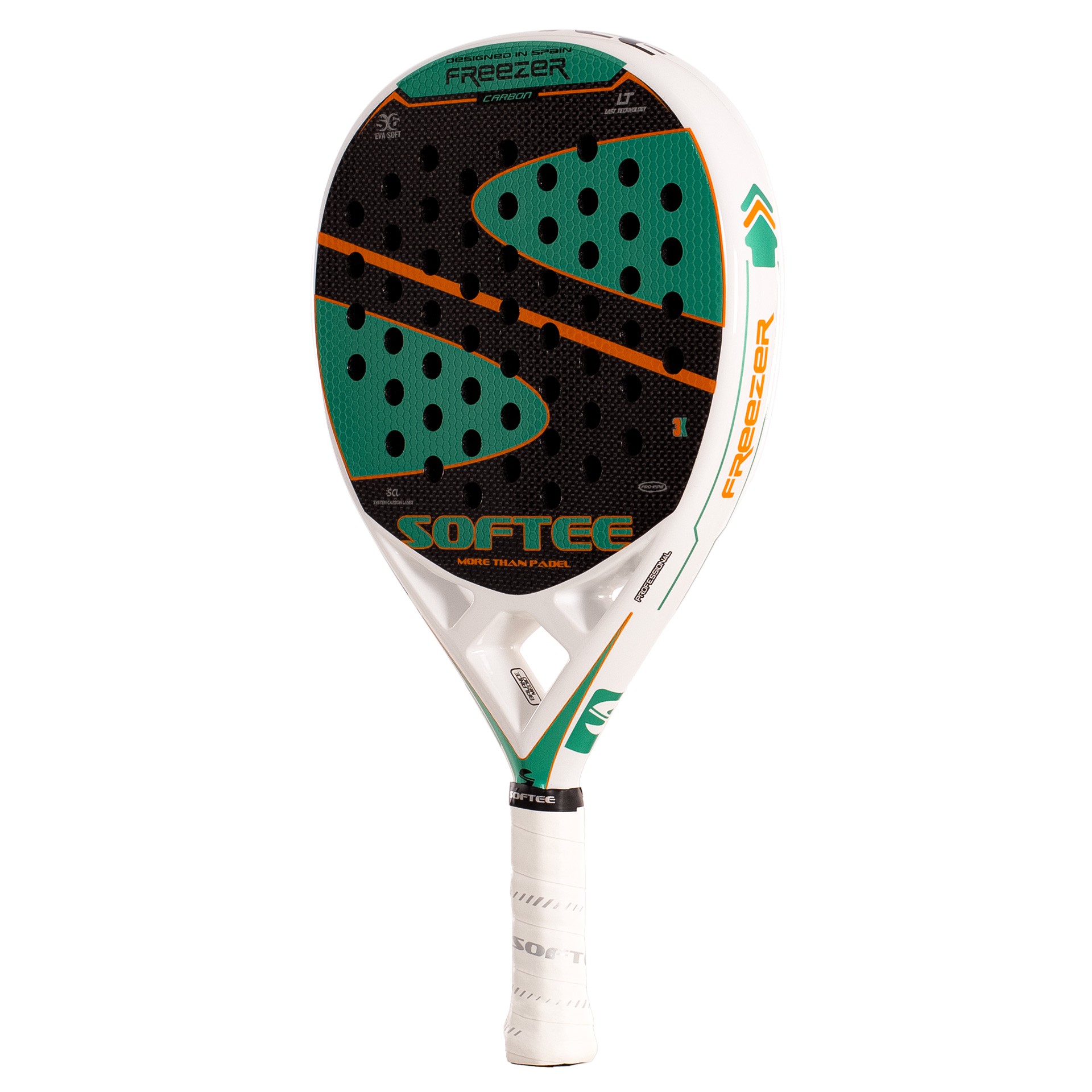 Pala de pádel softee freezer carbon 3k verde sft - Imagen 3