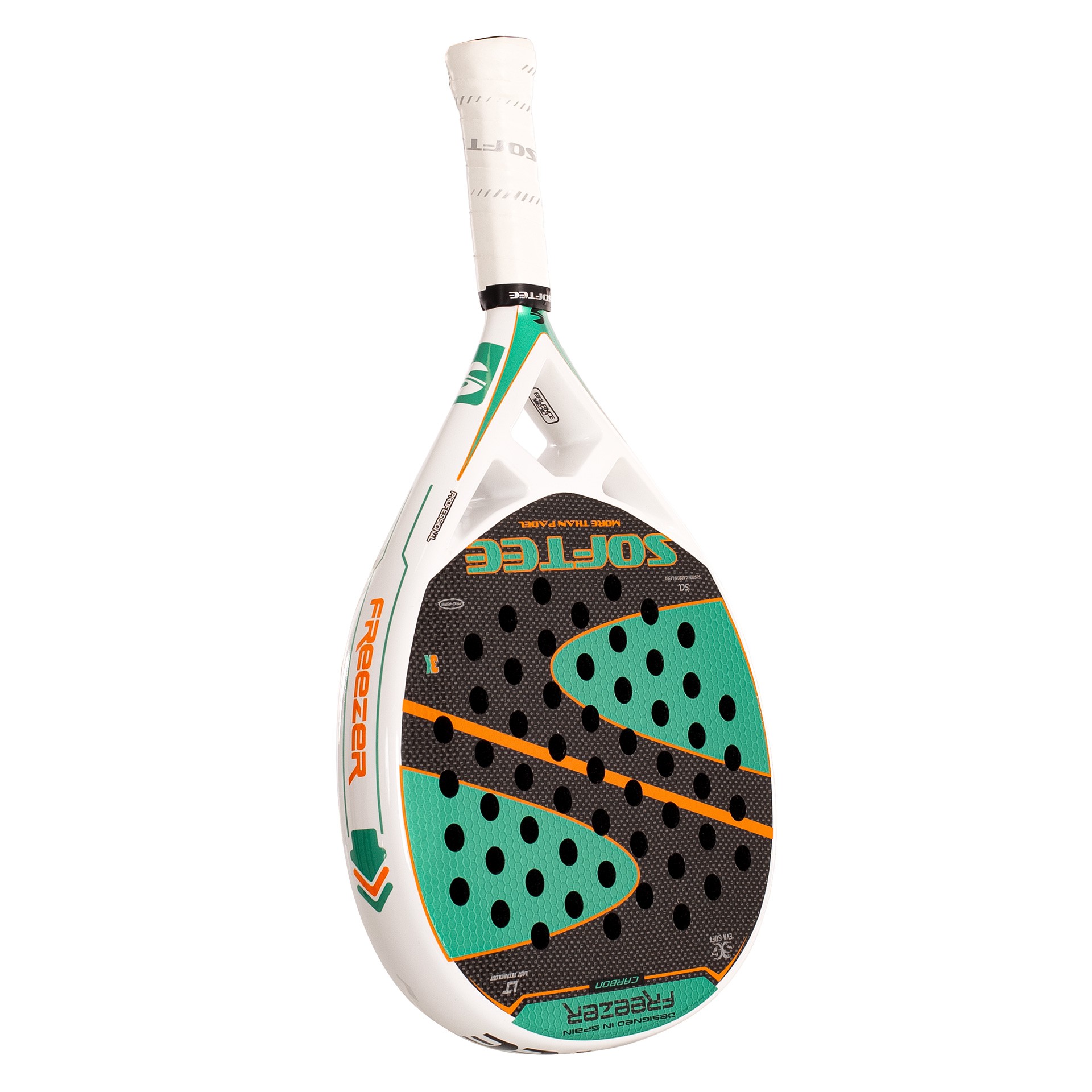 Pala de pádel softee freezer carbon 3k verde sft - Imagen 4