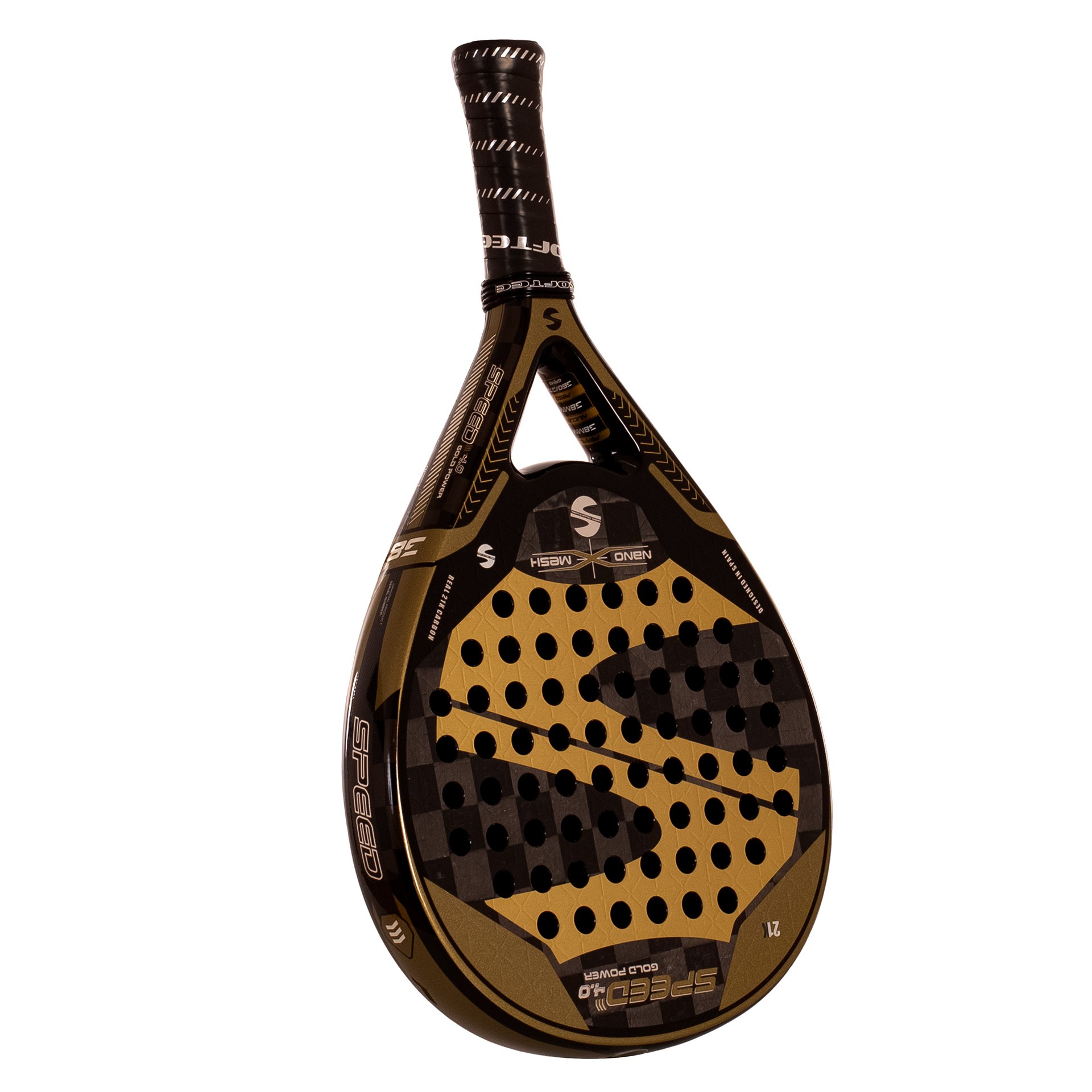Pala de pádel softee speed gold power 4.0 nano mesh - Imagen 7