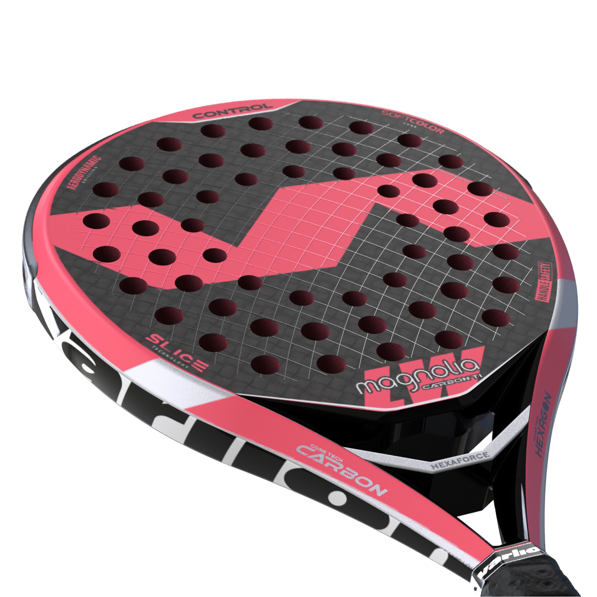 Pala de pádel varlion lw carbon ti magnolia - Imagen 5