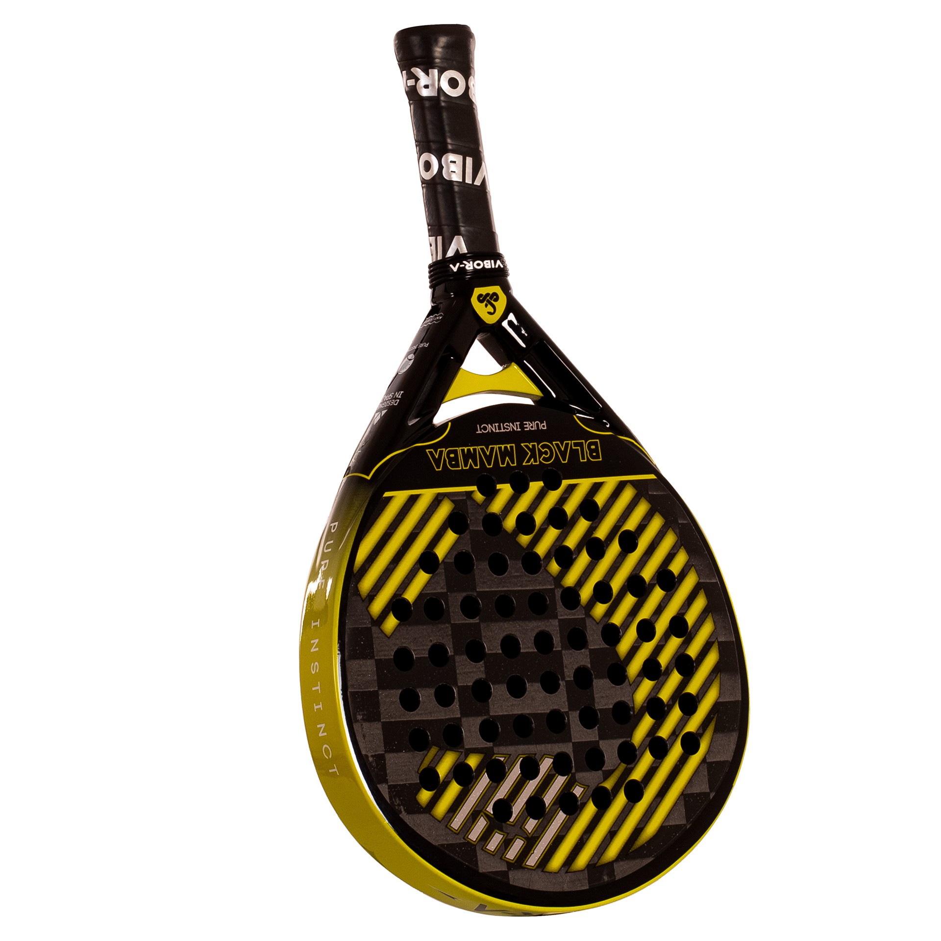 Pala de pádel vibor-a black mamba evo pro black - Imagen 2