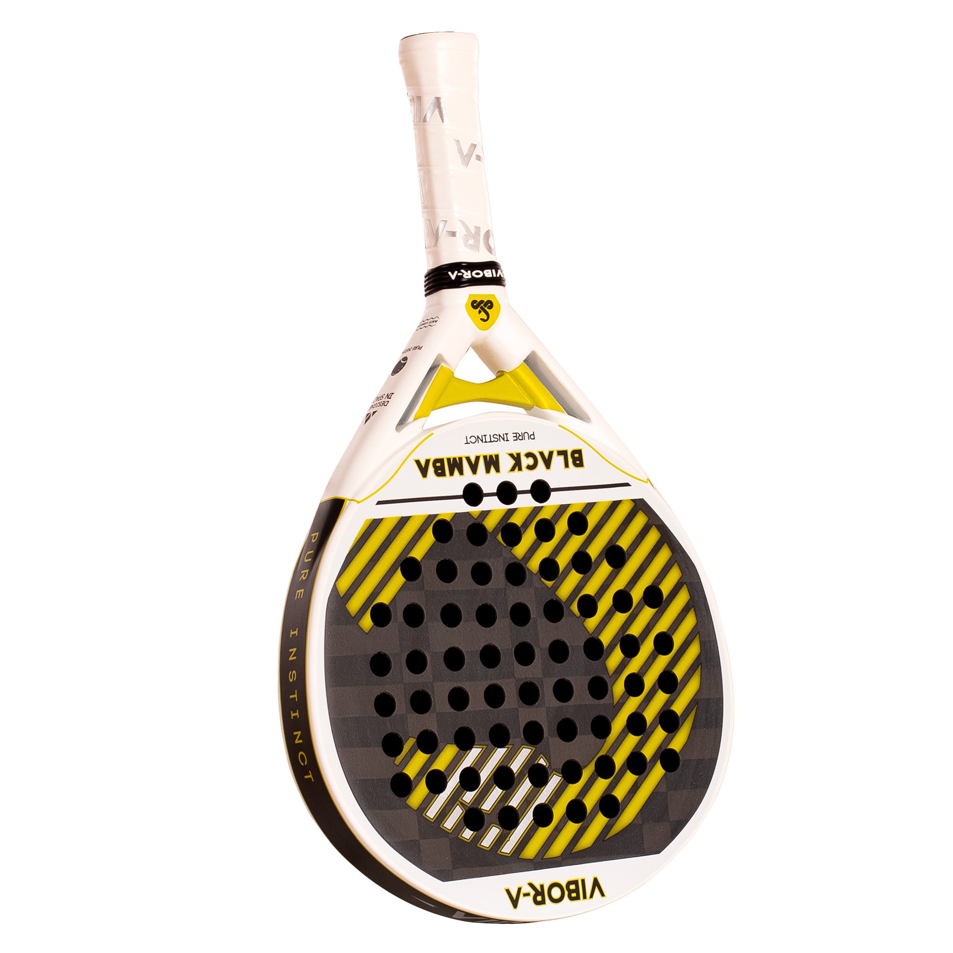 Pala de pádel vibor-a black mamba evo pro white - Imagen 3