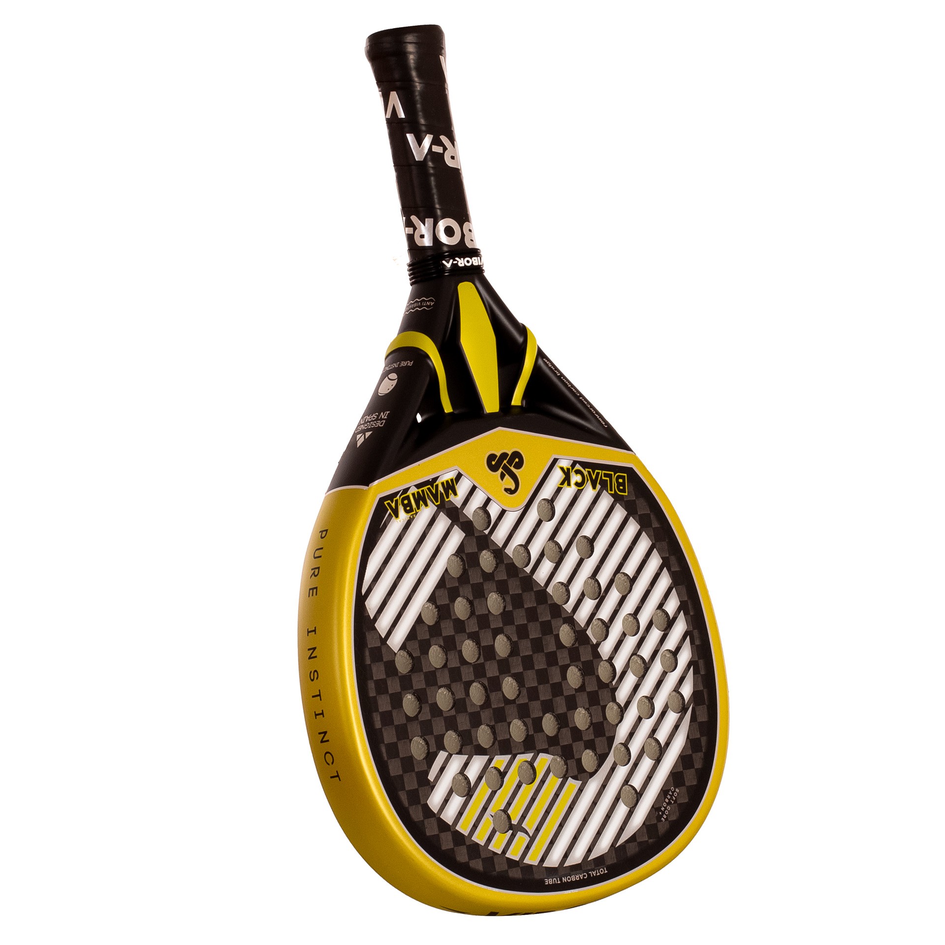 Pala de pádel vibor-a black mamba radical 12k 3.0 - Imagen 7