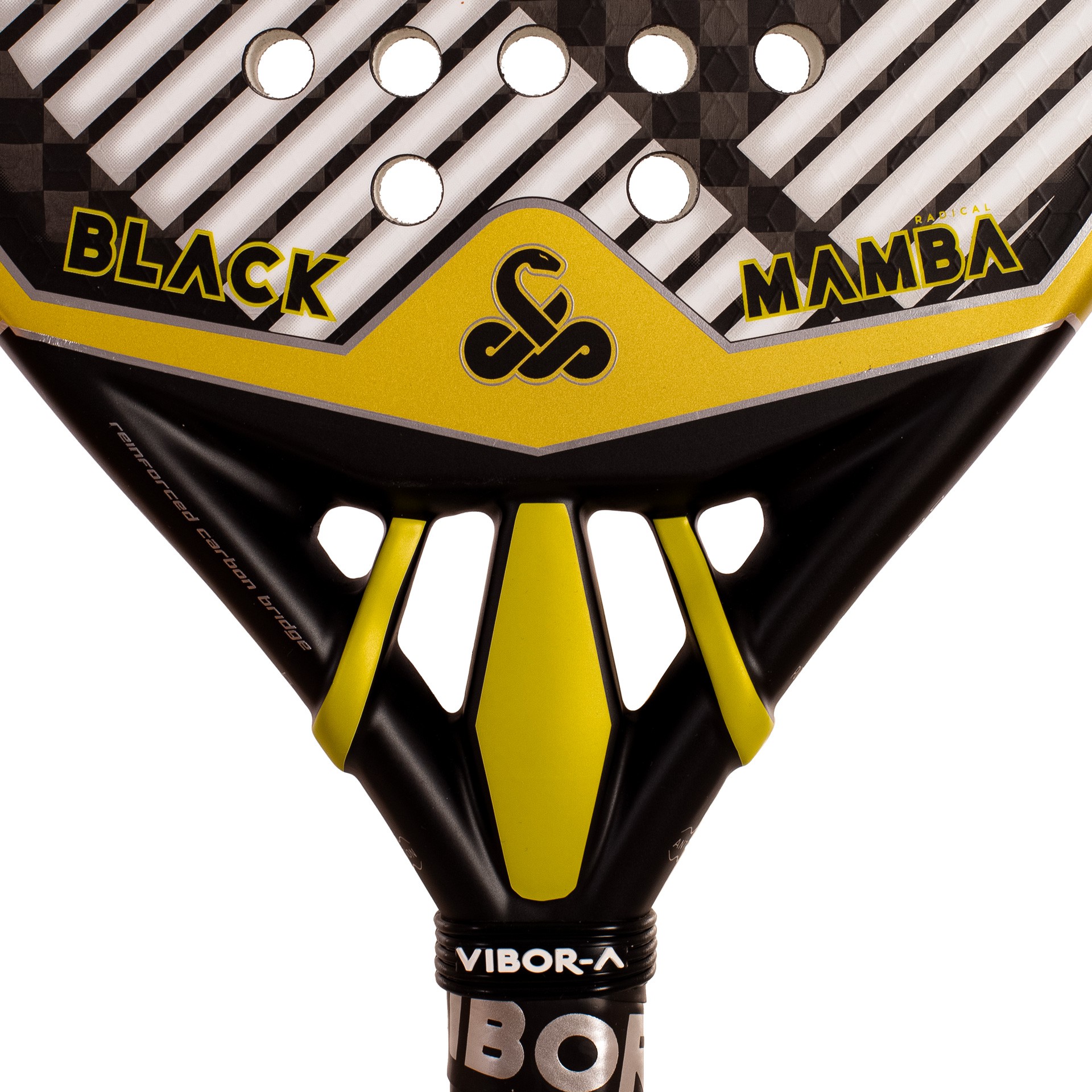 Pala de pádel vibor-a black mamba radical 12k 3.0 - Imagen 5