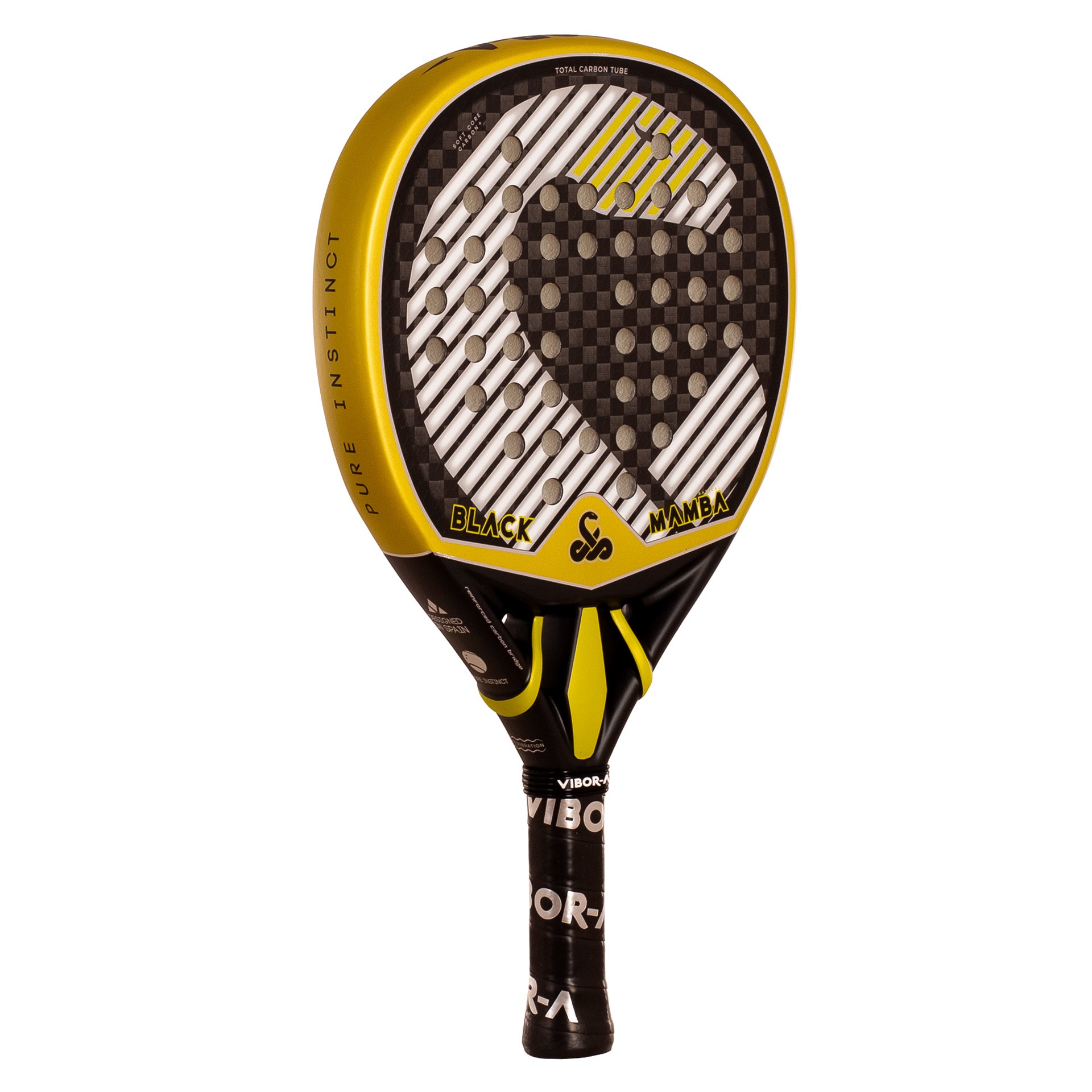 Pala de pádel vibor-a black mamba radical 12k 3.0 - Imagen 4