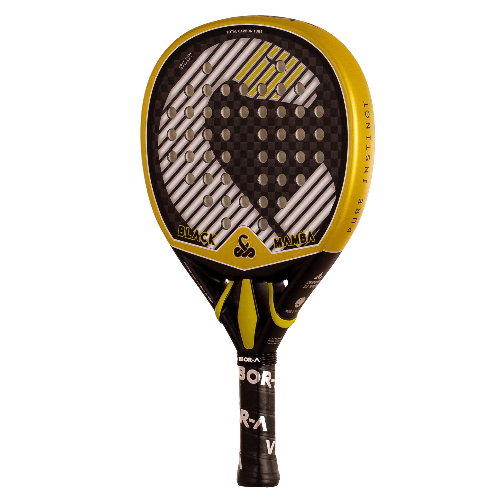Pala de pádel vibor-a black mamba radical 12k 3.0 - Imagen 3