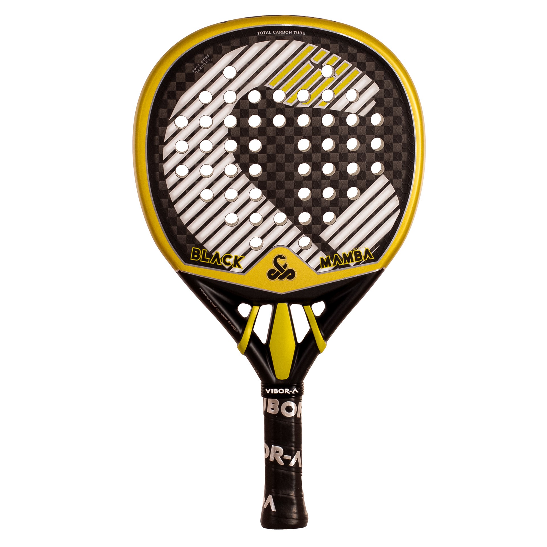 Pala de pádel vibor-a black mamba radical 12k 3.0 - Imagen 2