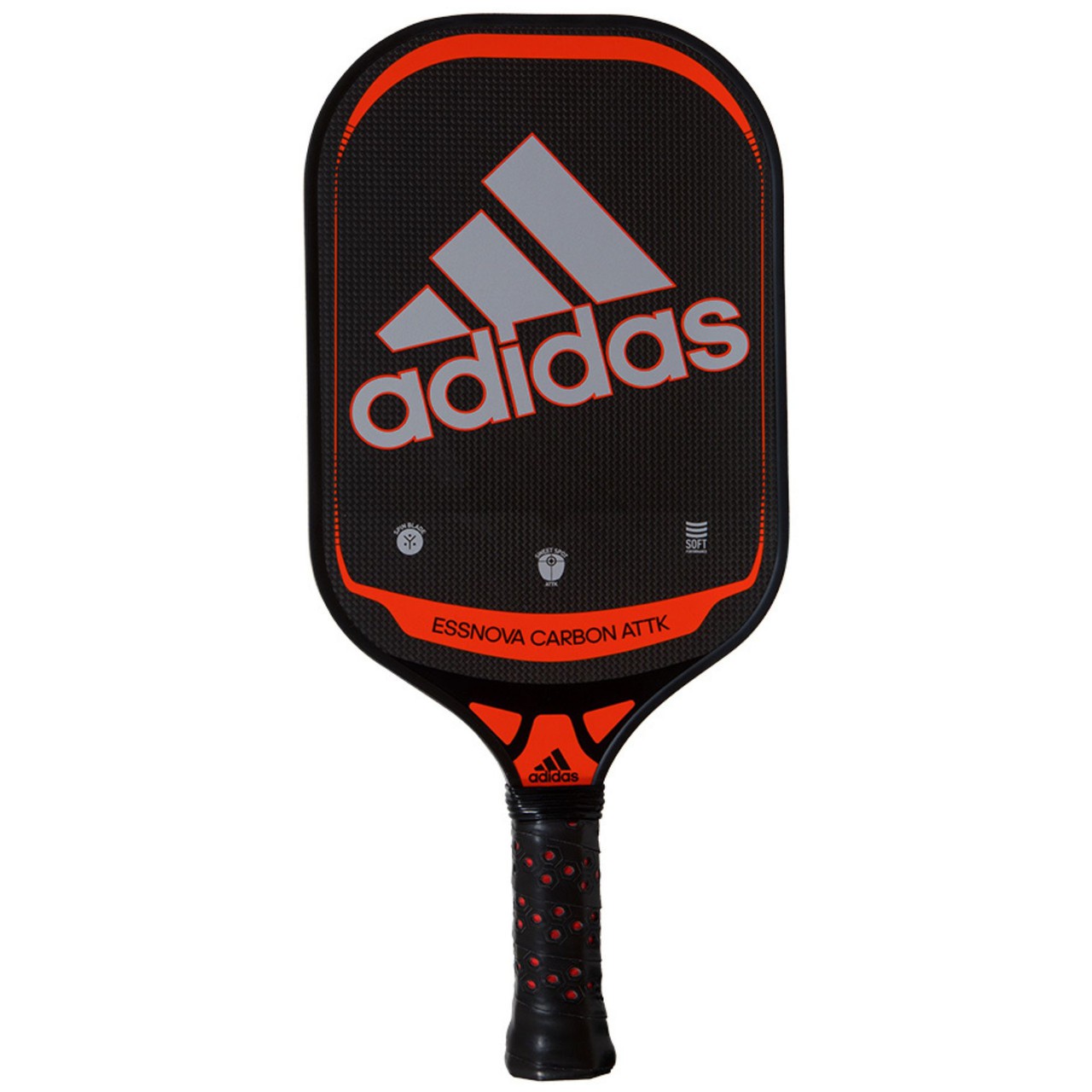 Pala pickleball adidas essnova carbon attk red - Imagen 2