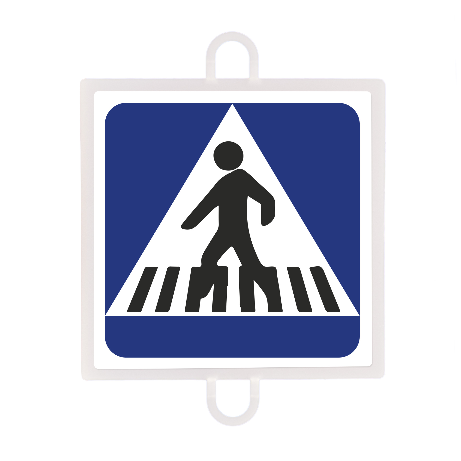 Panel de señalización tráfico de indicación nº 3 (paso peatones)